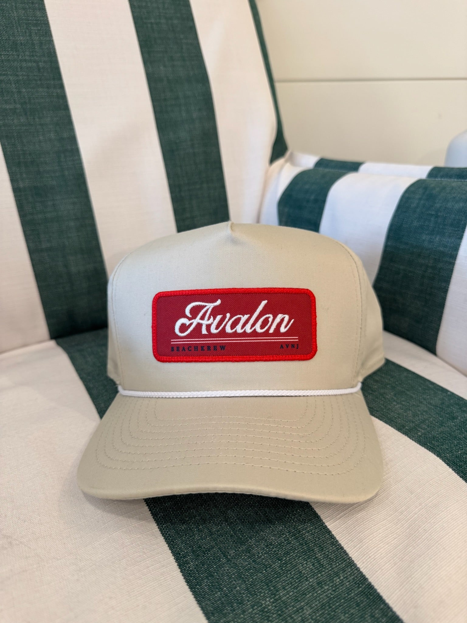 AVALON PATCH BOAT HAT - TAN