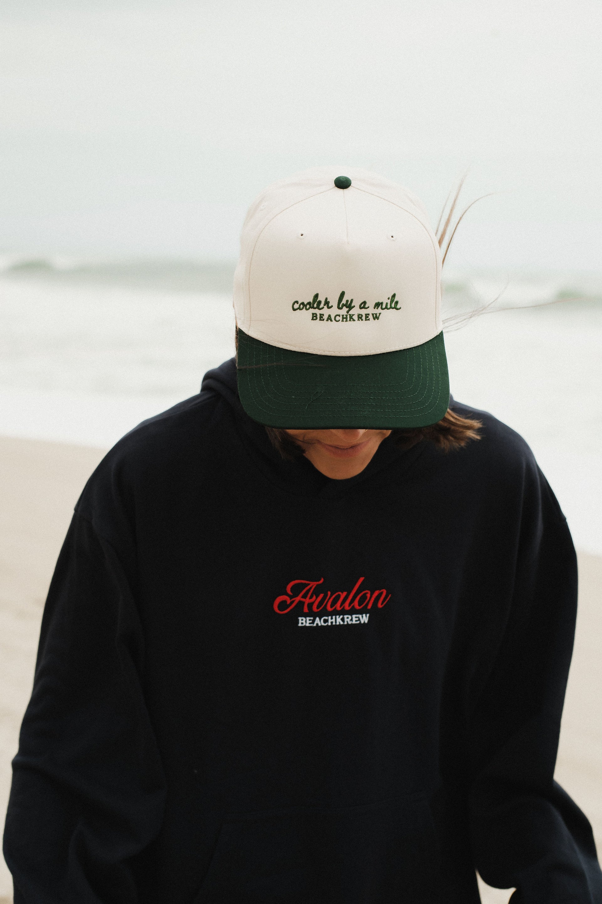 BEACHKREW AVALON TERRY HOODIE - JETTY