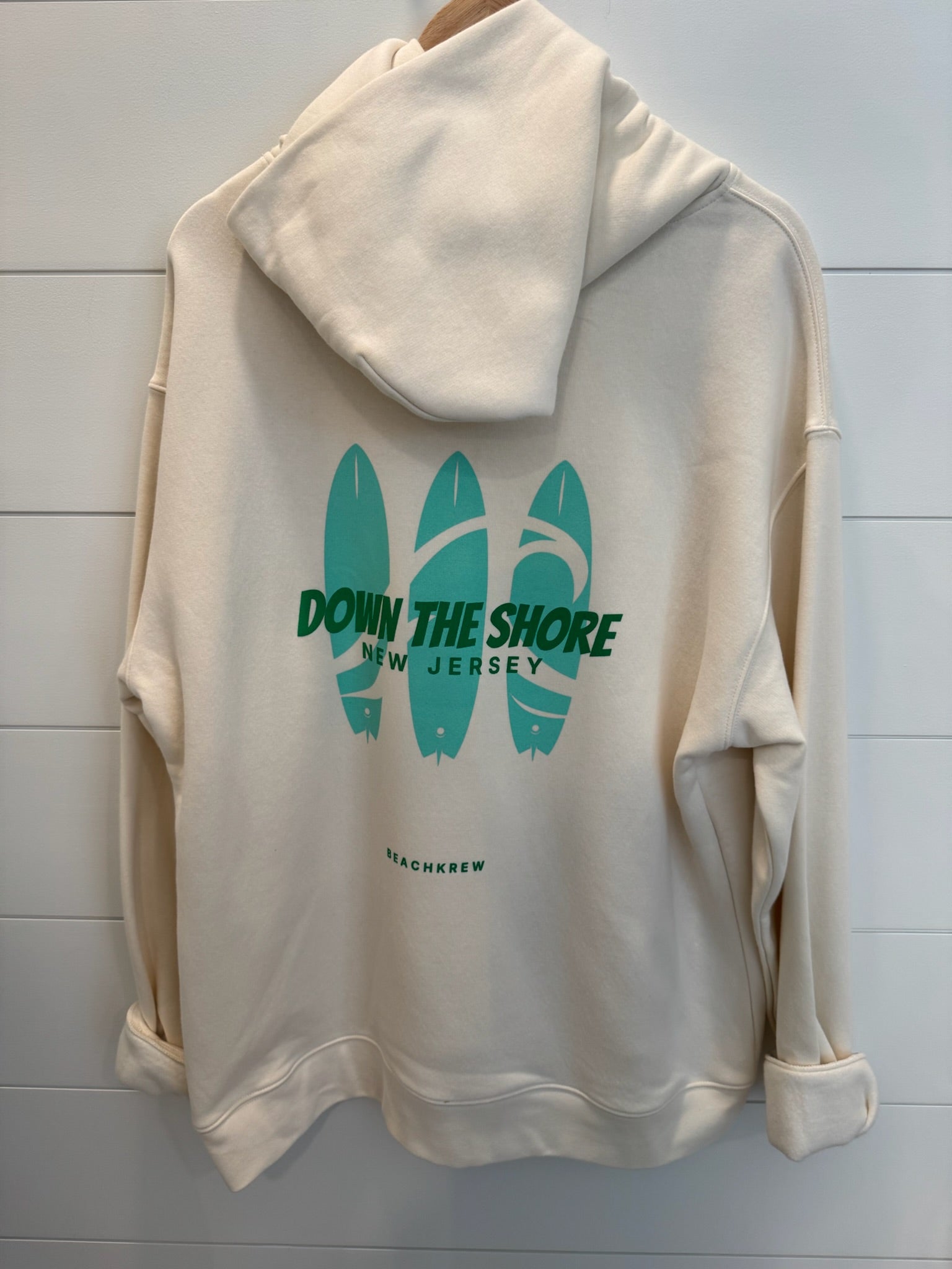 DOWN THE SHORE HOODIE - COASTLINE