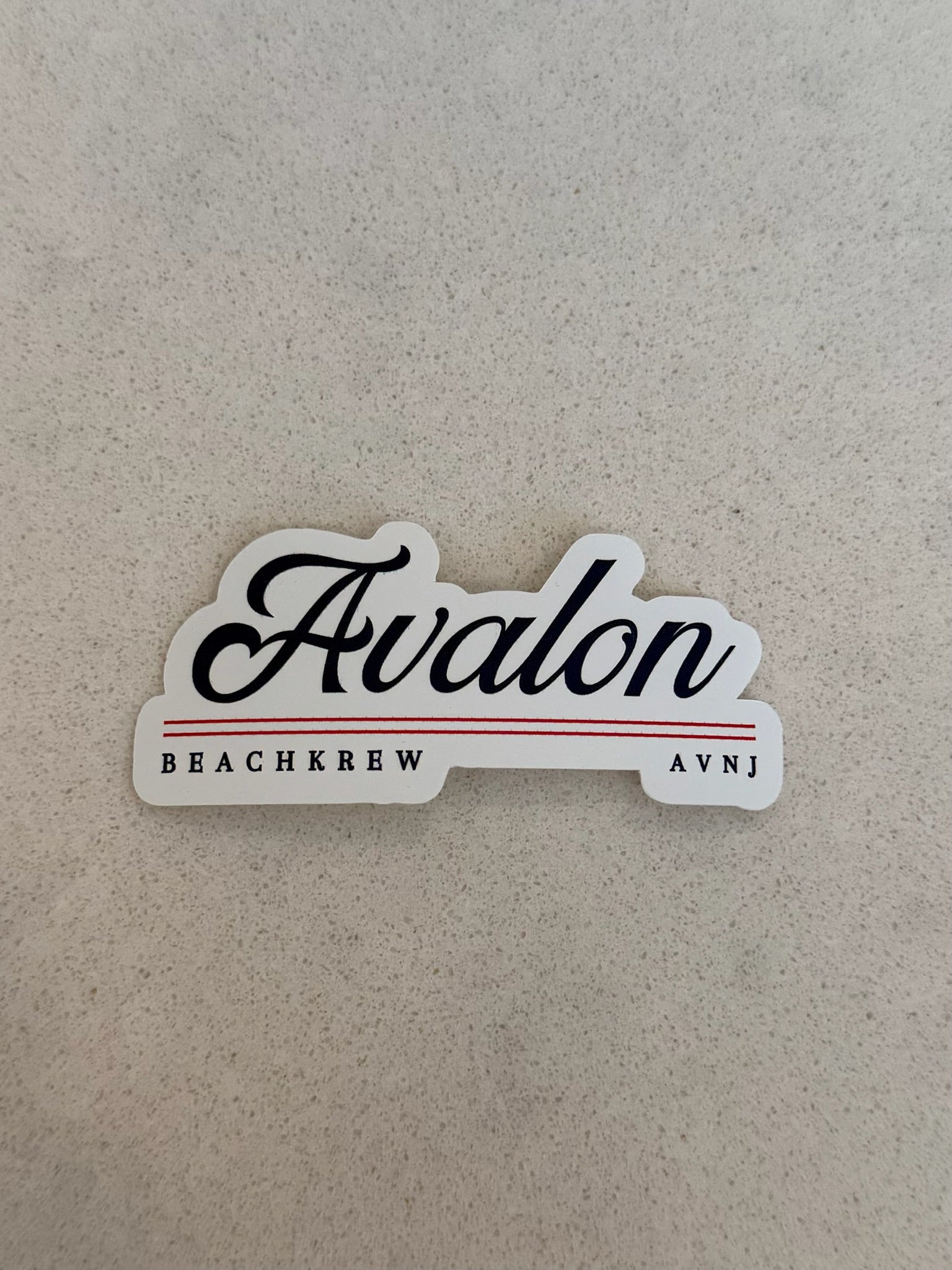 AVALON STICKER - NAVY