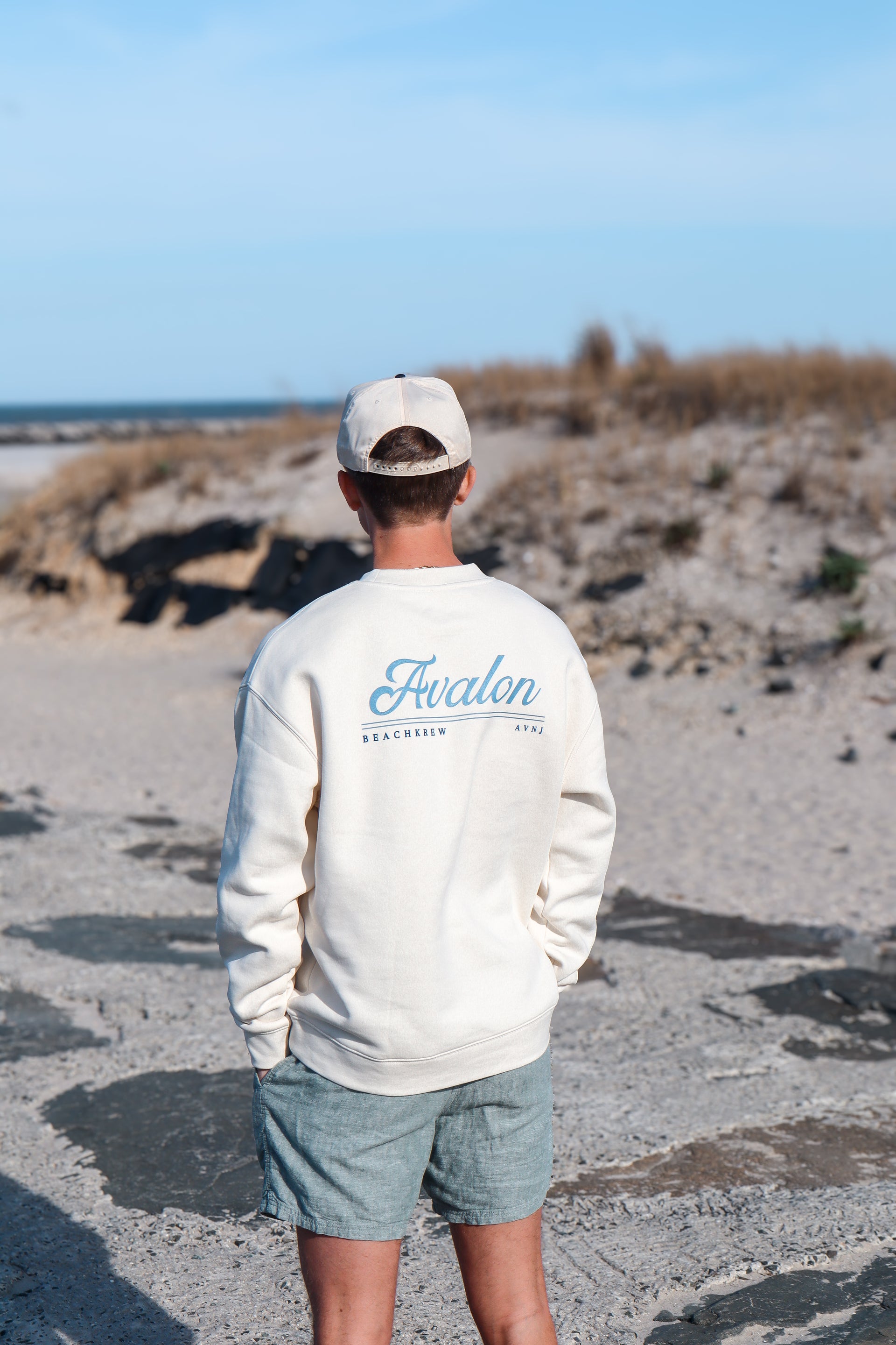 AVALON CREWNECK - COASTLINE