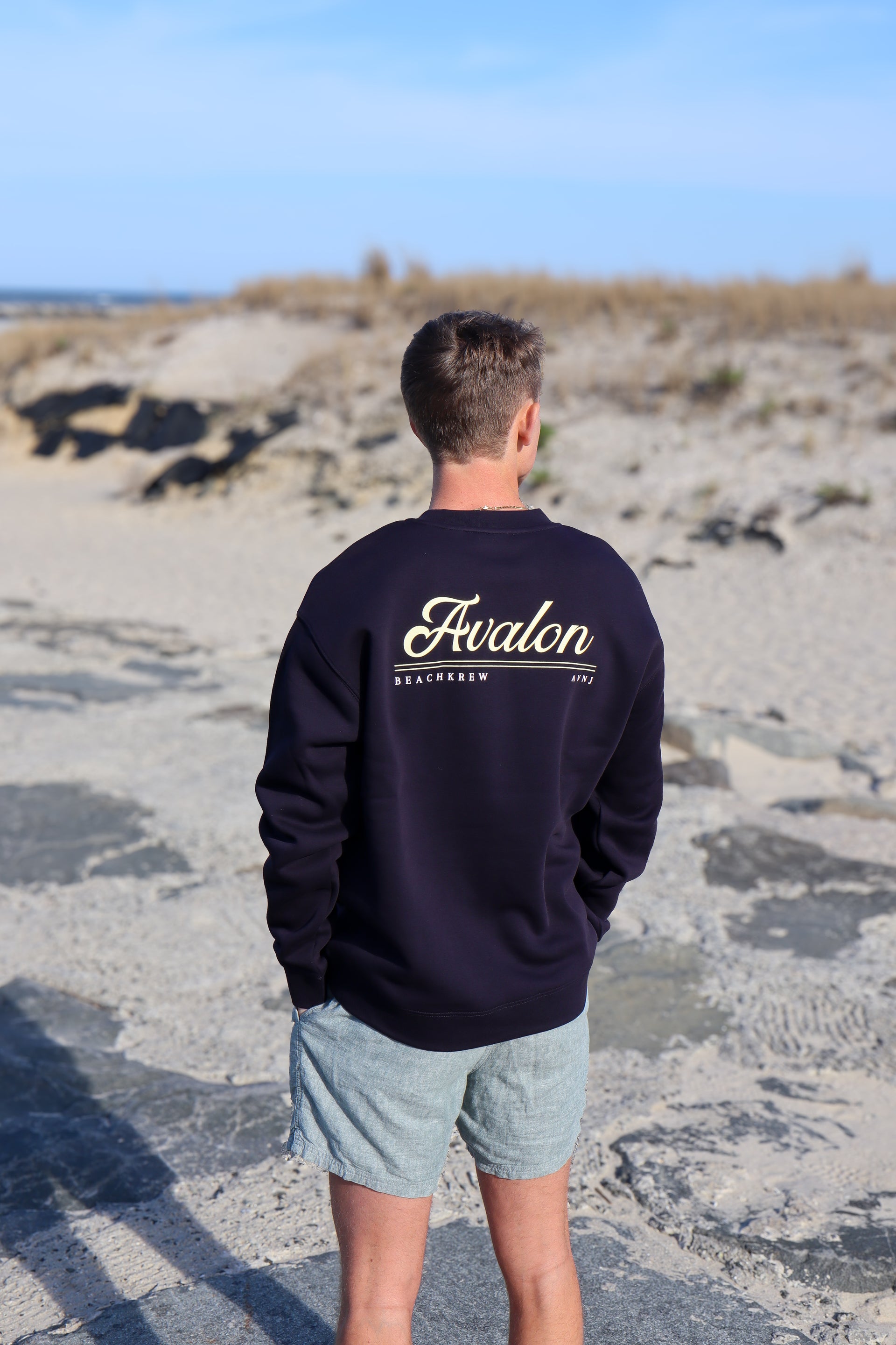 AVALON CREWNECK - MIDNIGHT TIDE