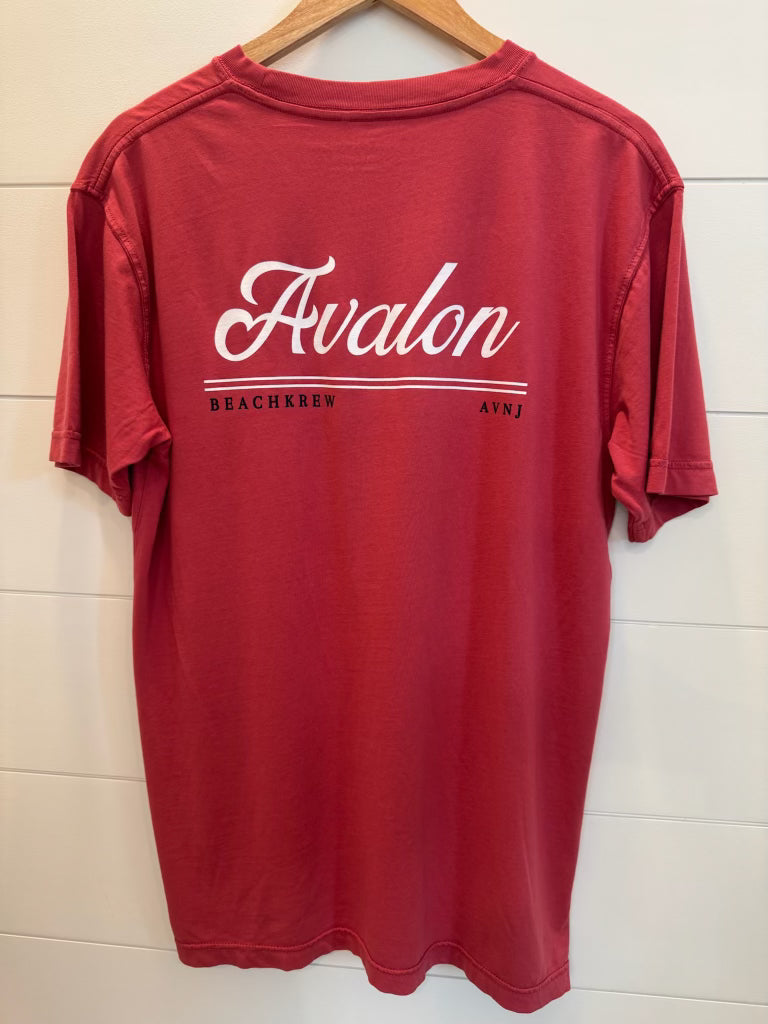 AVALON TEE - RED