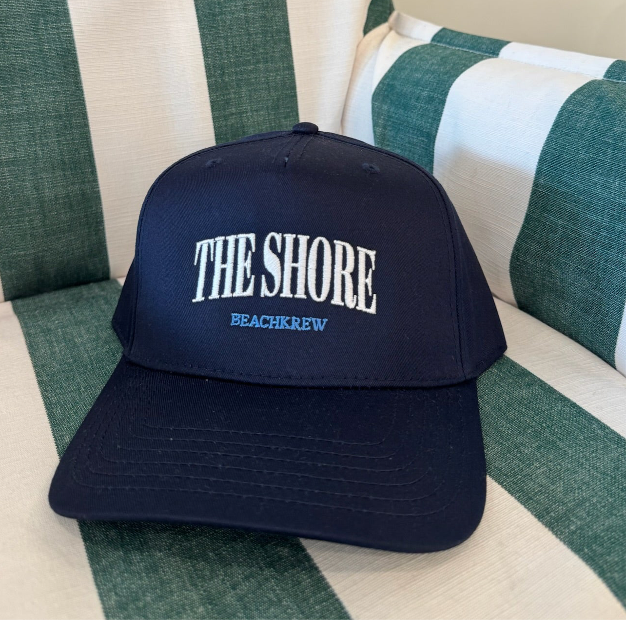 THE SHORE SIGNATURE HAT - NAVY