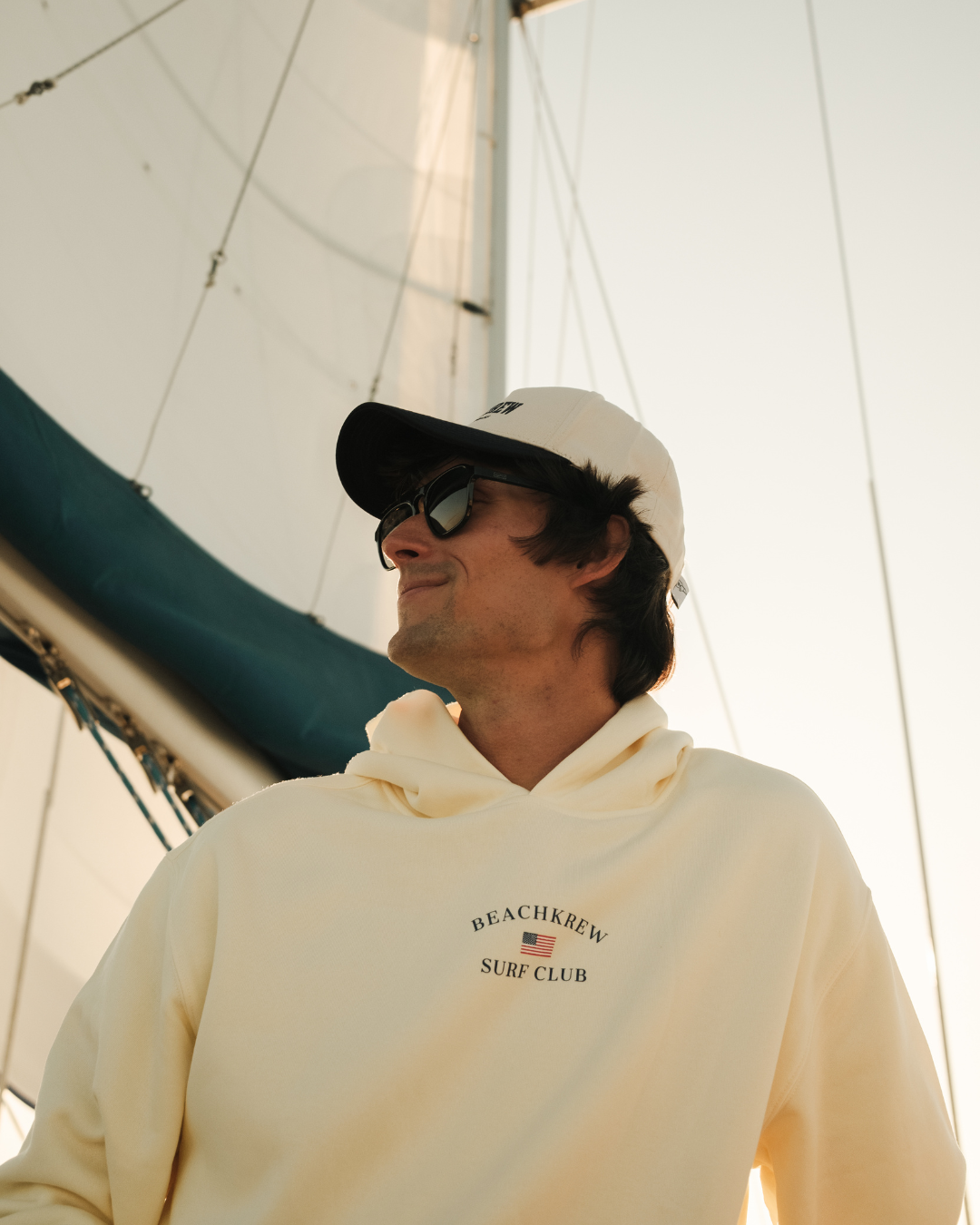 SURF CLUB HOODIE - YELLOW