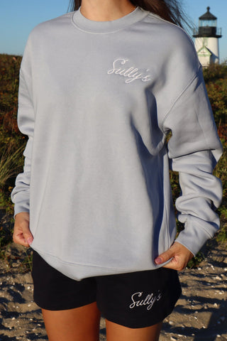 SULLY'S CREWNECK - ICE BLUE