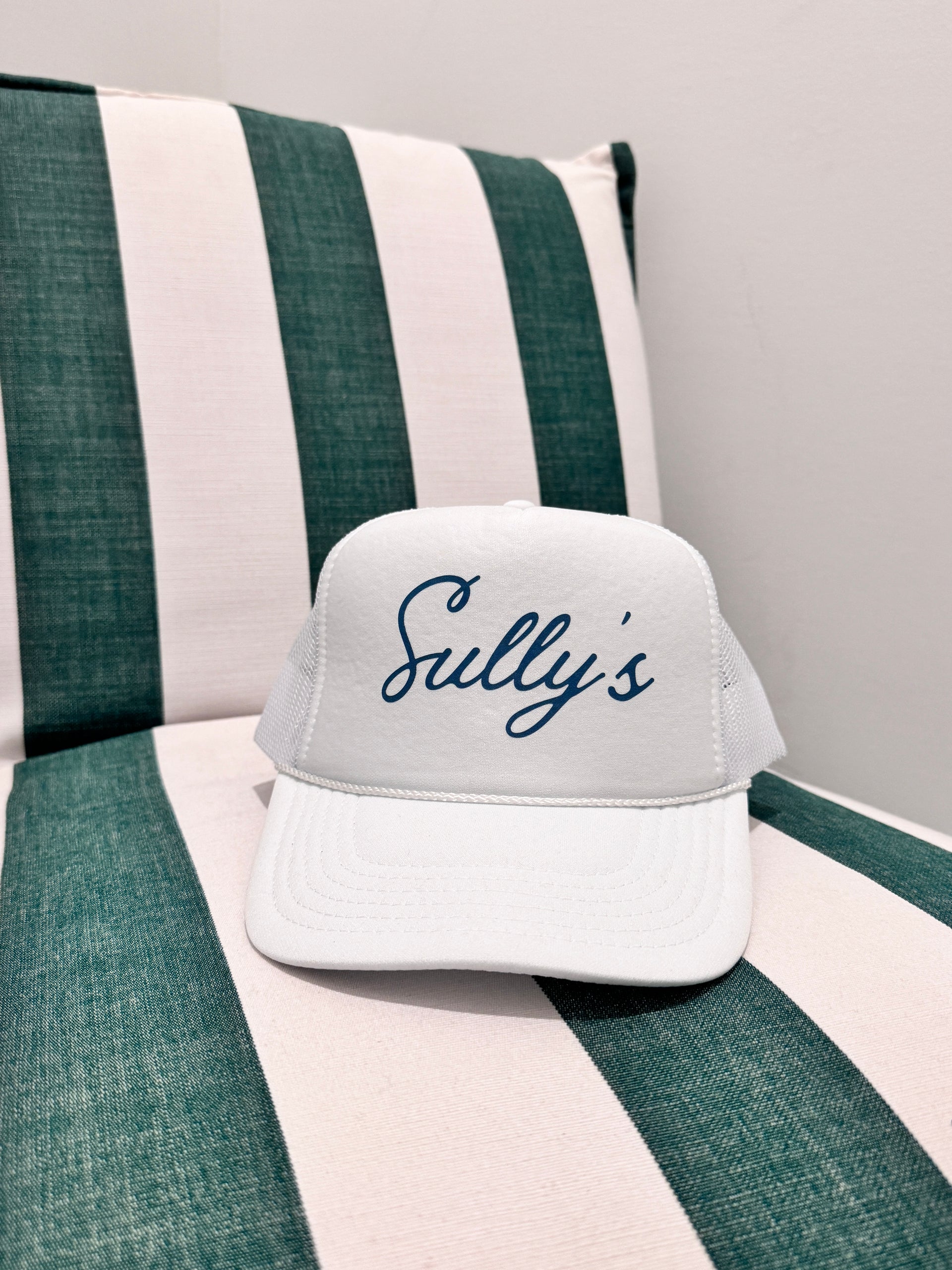 SULLY'S TRUCKER HAT - WHITE