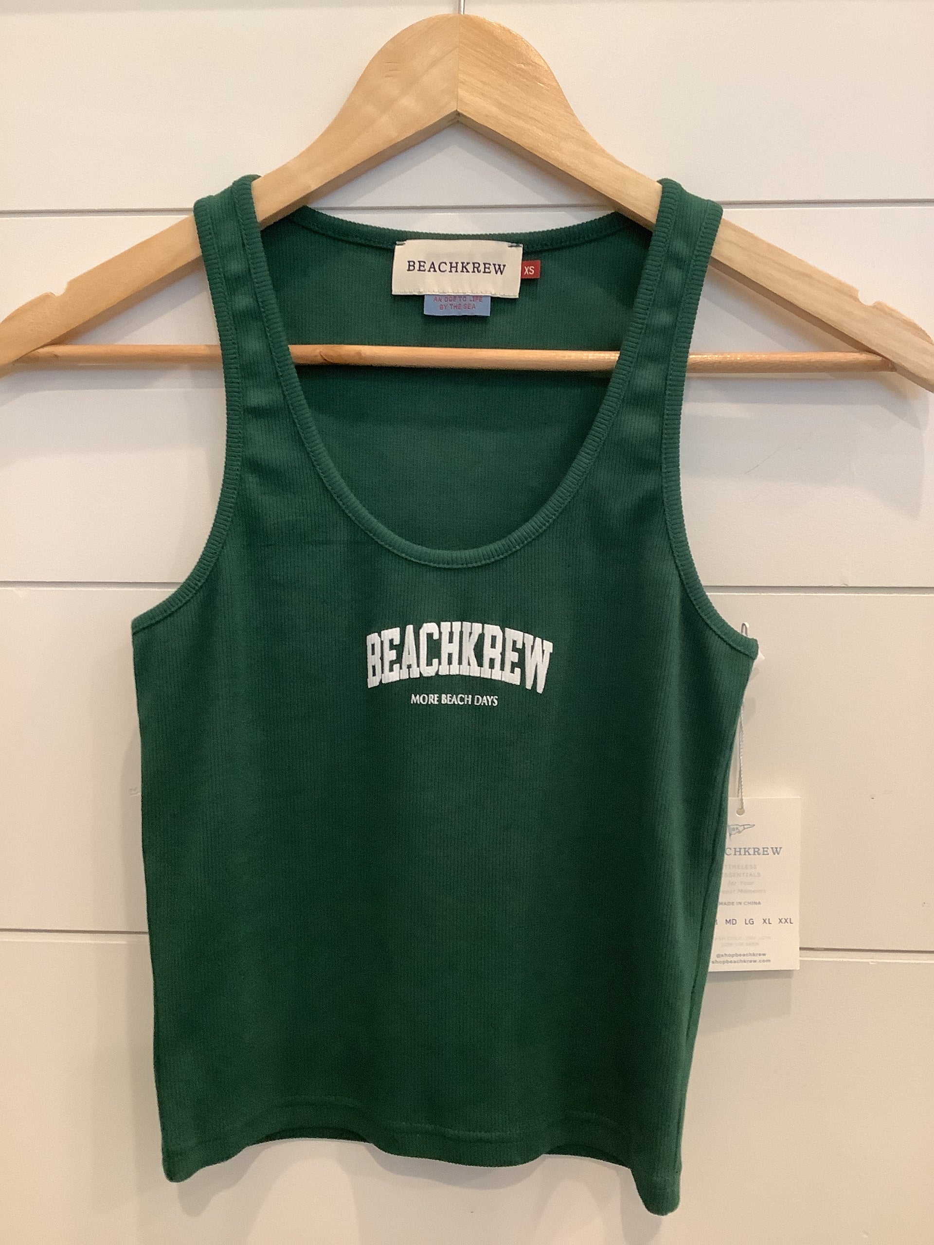 VARSITY TANK TOP - SEAGRASS