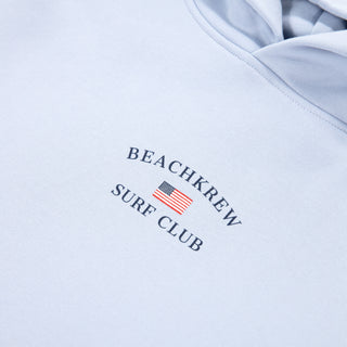 SURF CLUB HOODIE - ICE BLUE