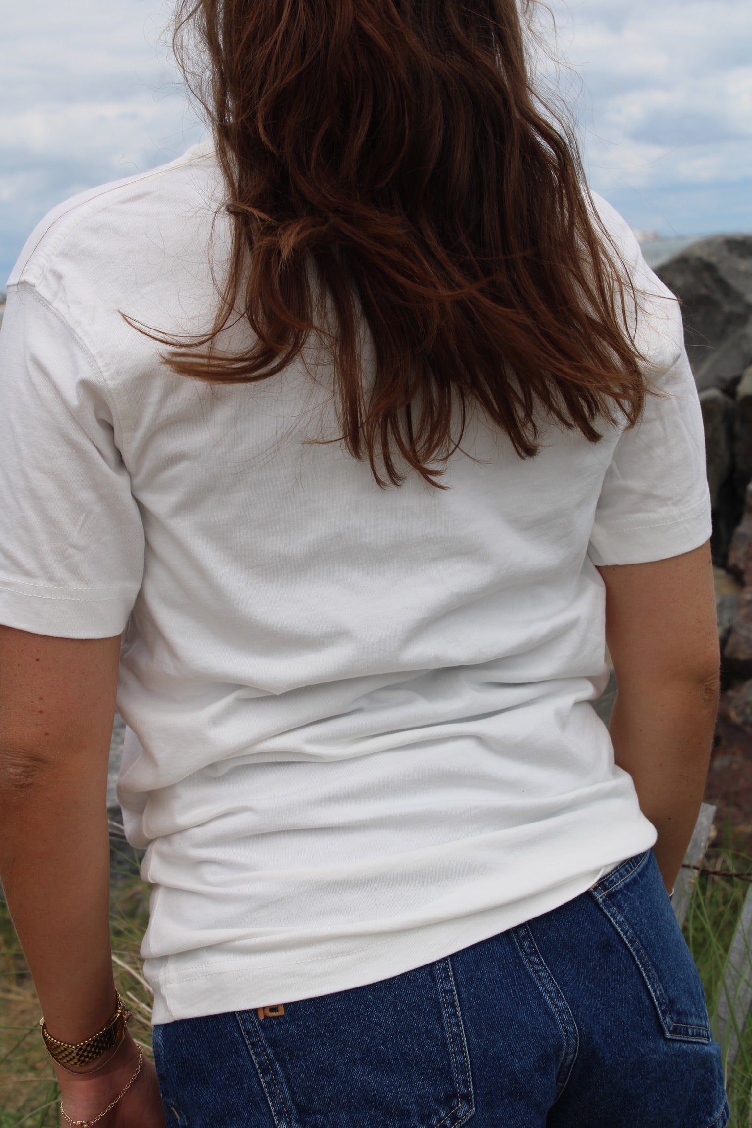 NANTUCKET POCKET TEE - WHITE