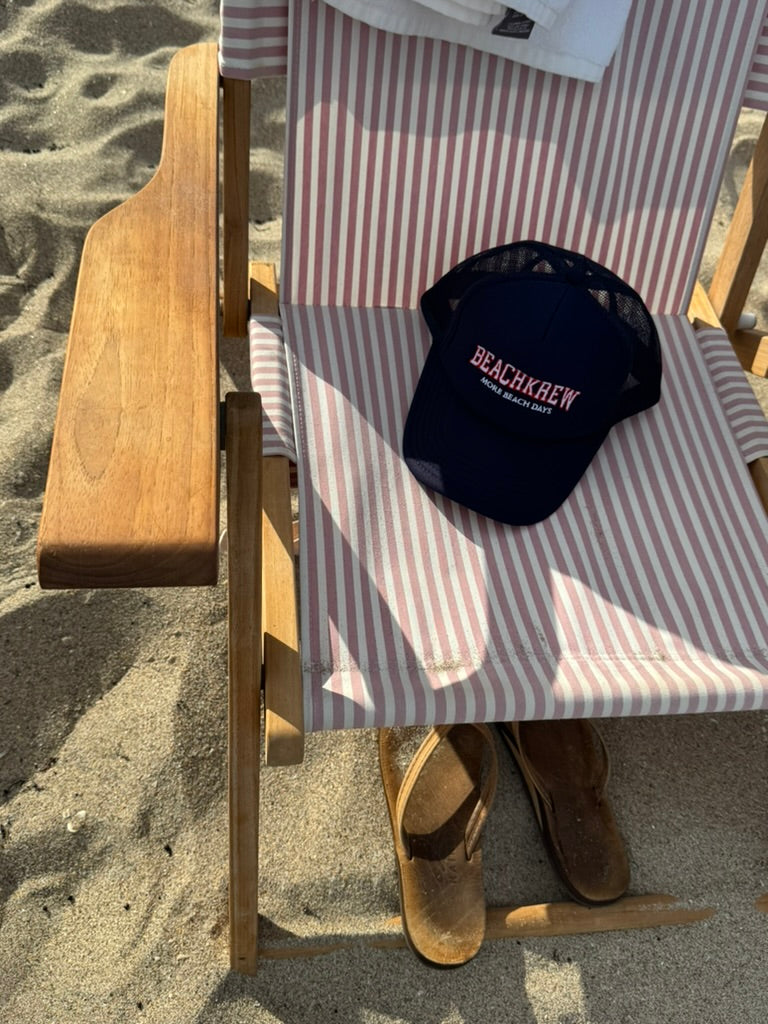VARSITY TRUCKER HAT - NAVY