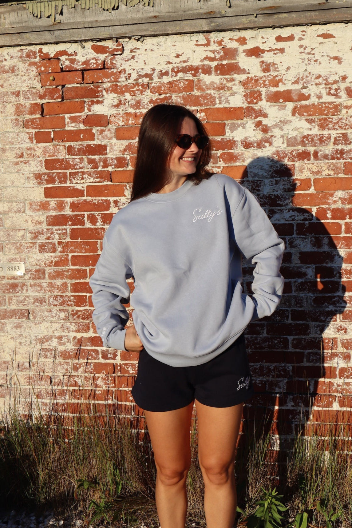 SULLY'S CREWNECK - ICE BLUE