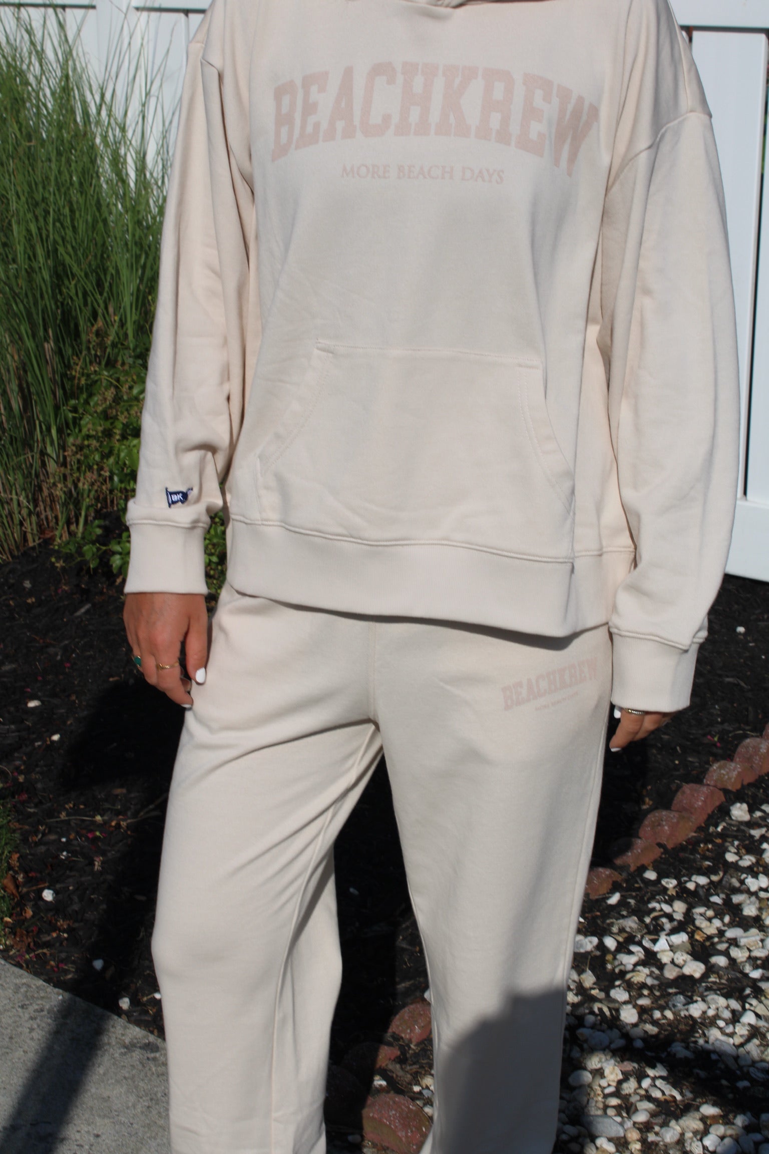 VARSITY BURGEE TERRY HOODIE - BLUFF