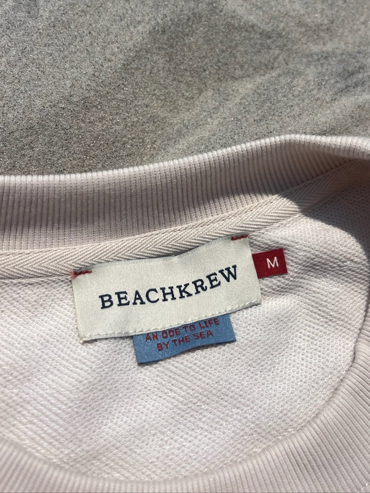 SHORELINE TERRY CREWNECK - BLUFF