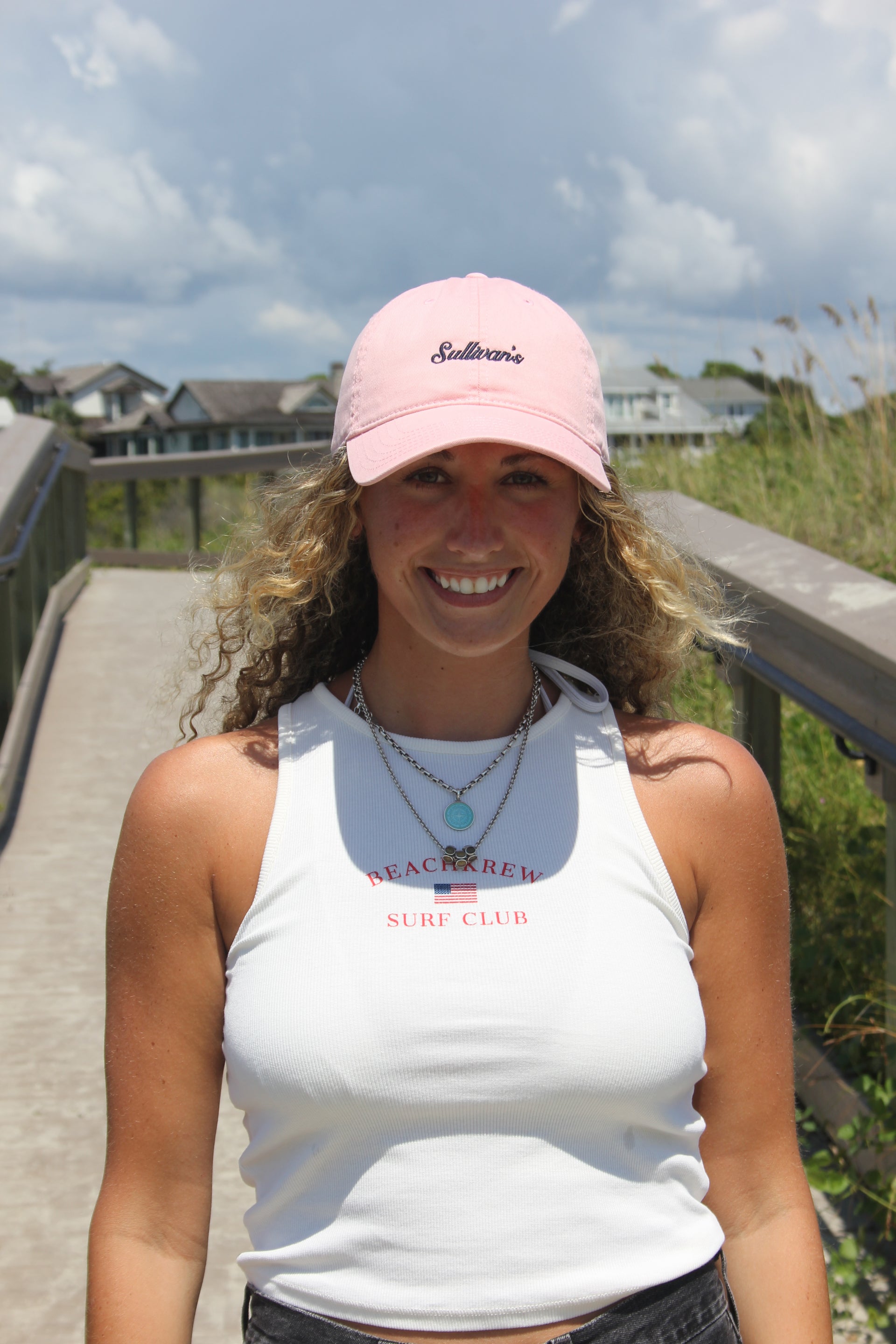 SULLIVAN'S DAD HAT -LIGHT PINK