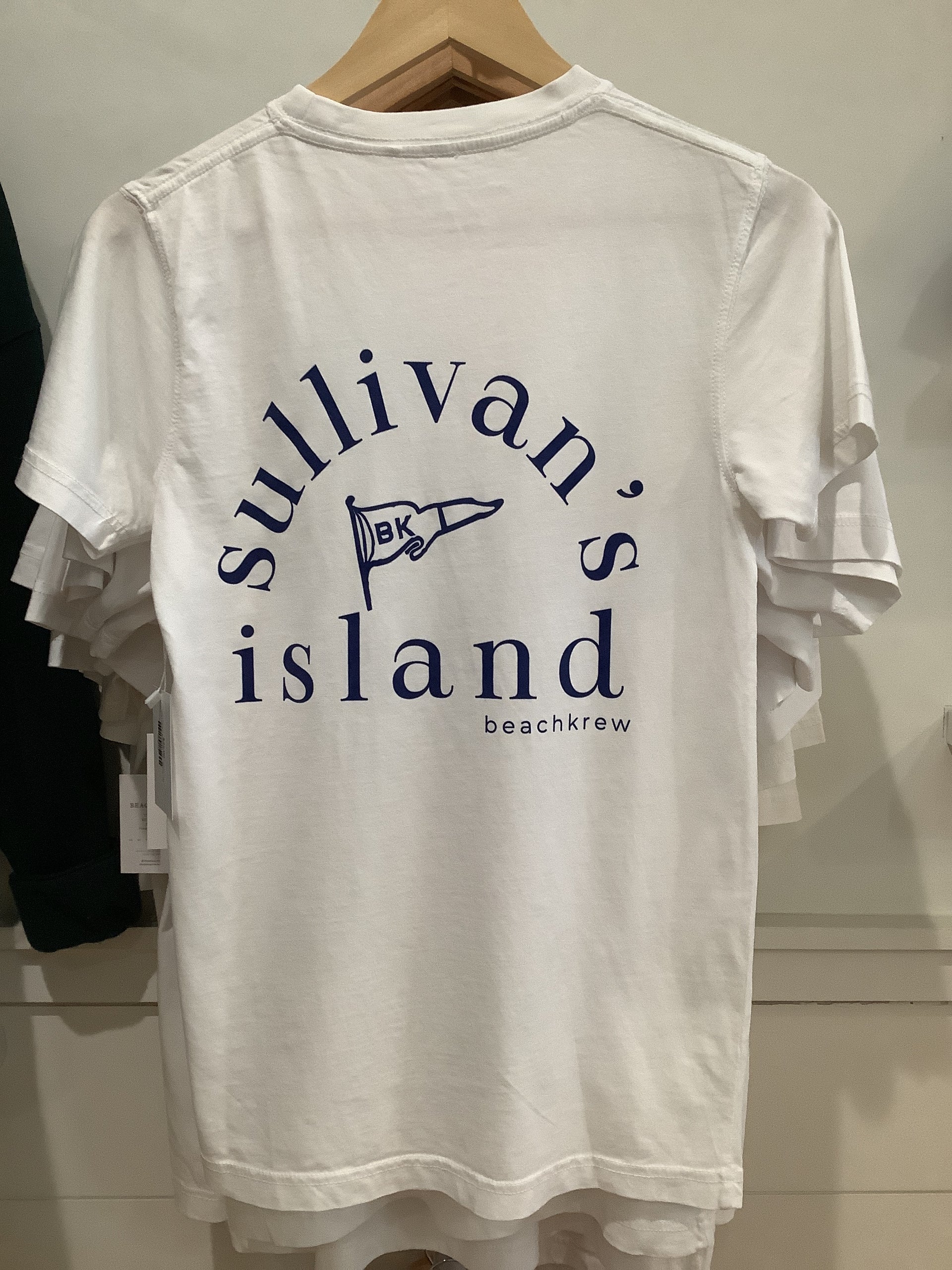 SULLIVAN'S BURGEE TEE - WHITE