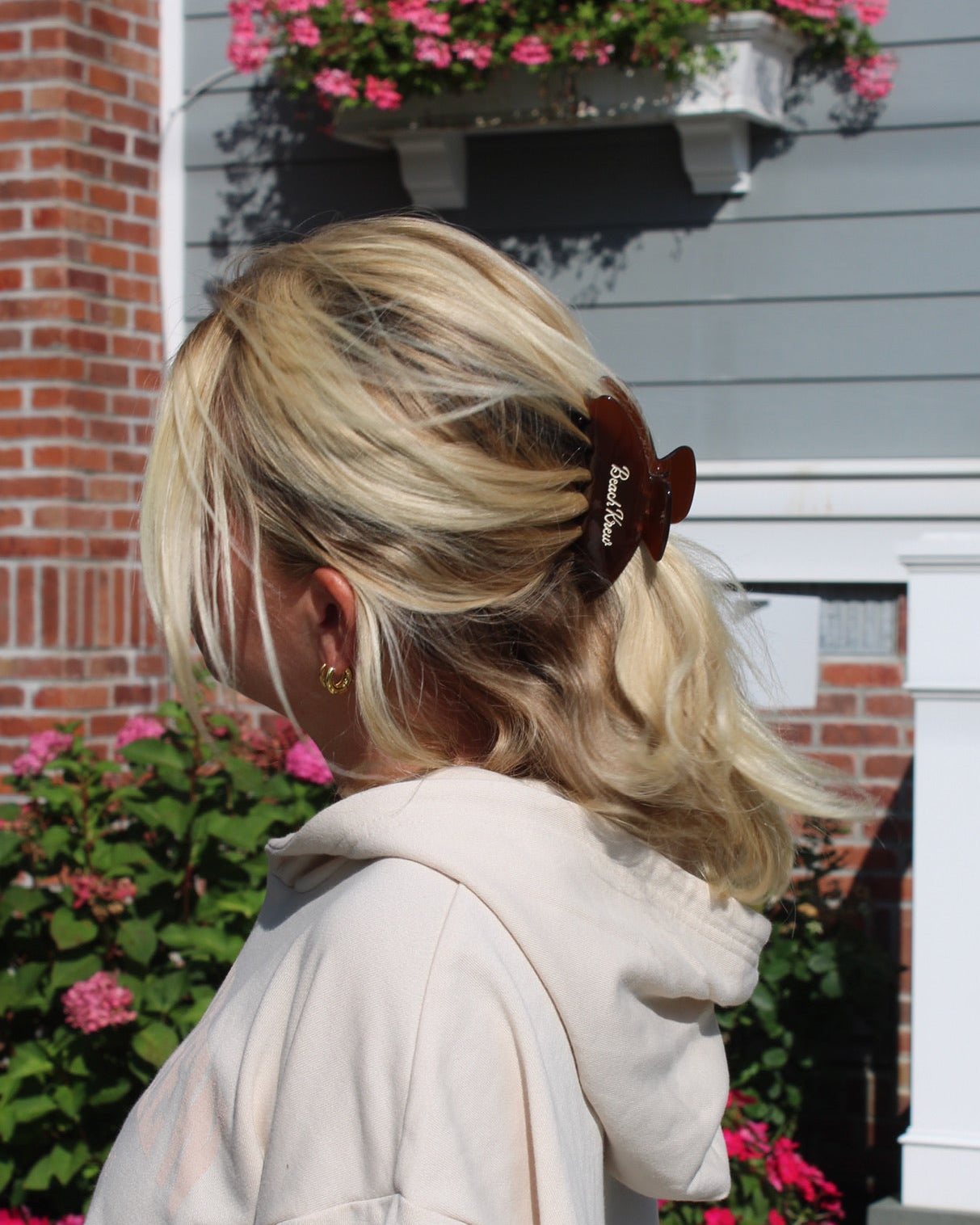 BEACHKREW CLAW CLIP - BROWN