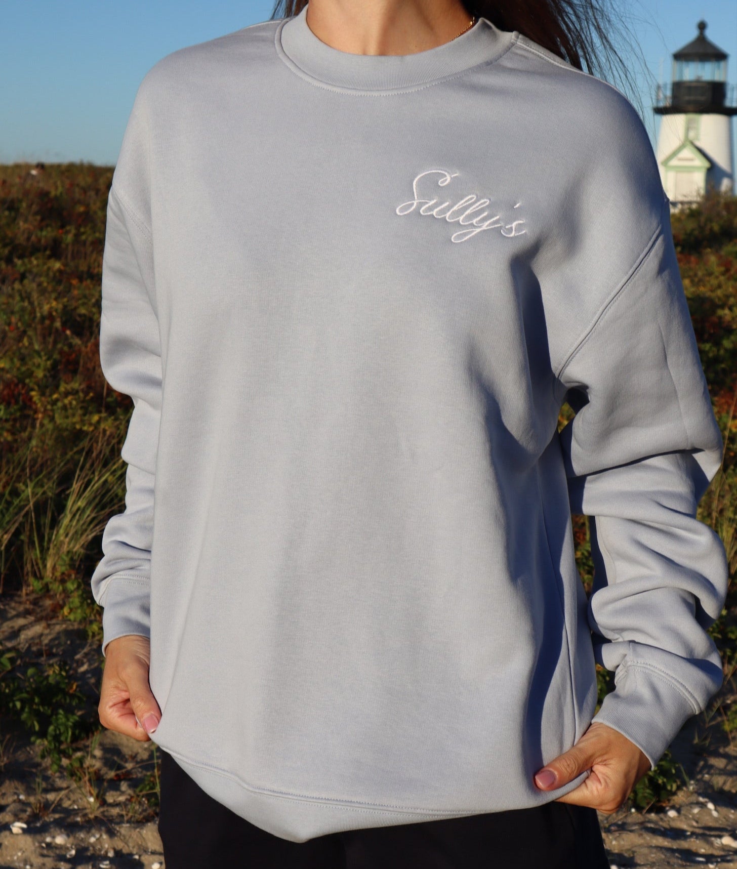 SULLY'S CREWNECK - ICE BLUE