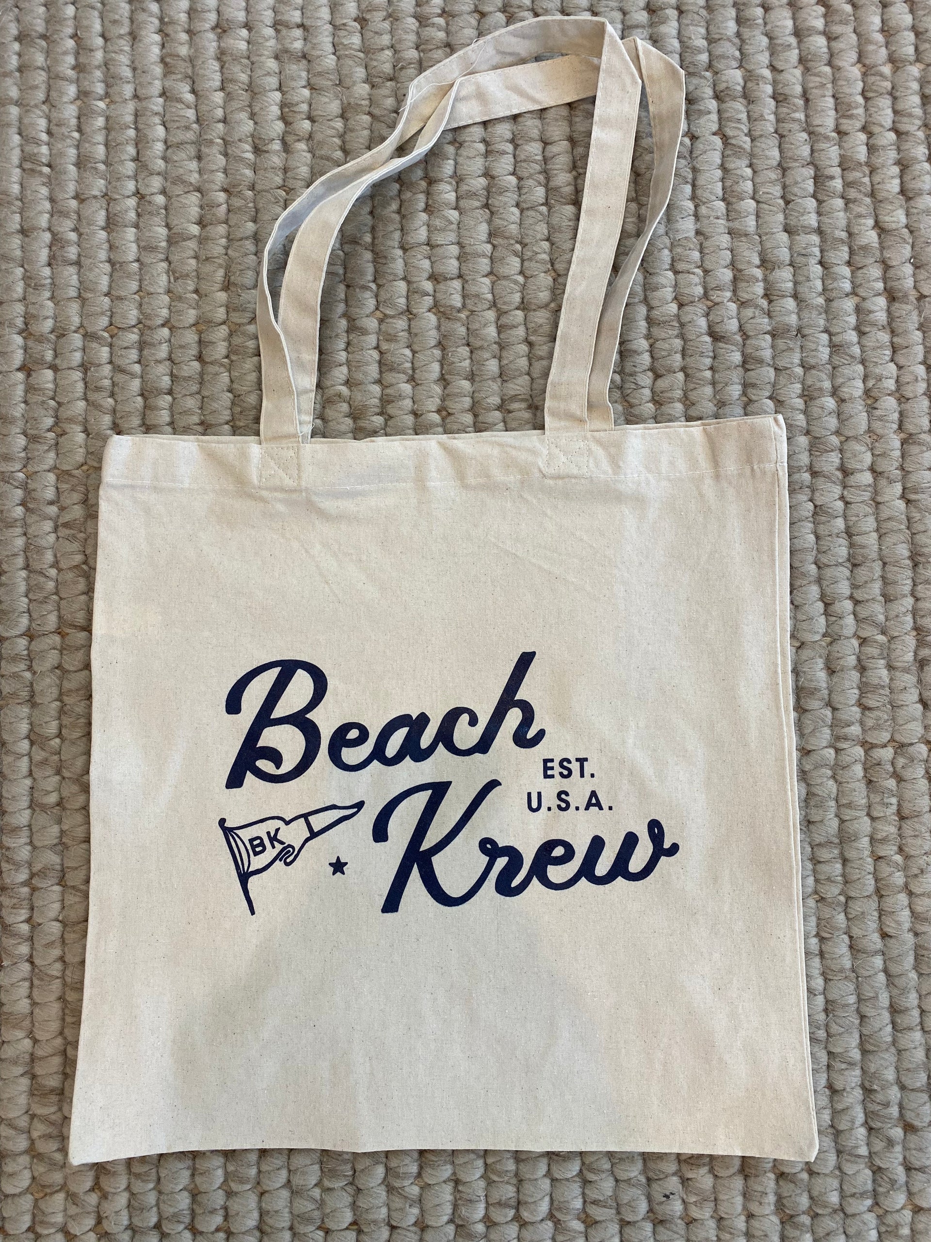 BEACHKREW USA TOTE - NATURAL
