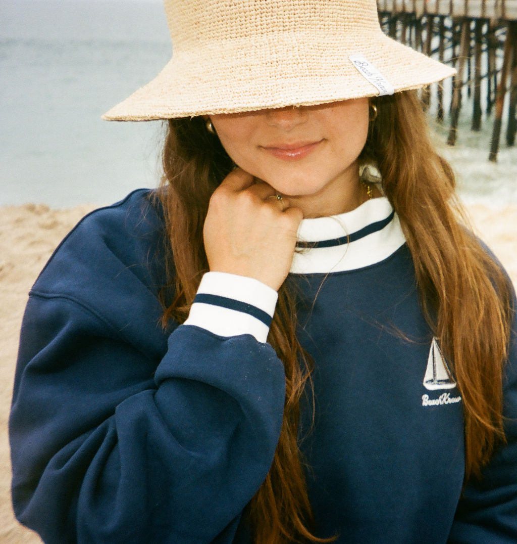 BOATING HERITAGE SWEATSHIRT - OCEAN