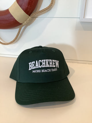 BEACHKREW VARSITY SIGNATURE HAT - GREEN