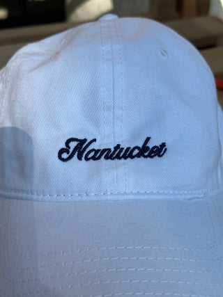 NANTUCKET DAD HAT - WHITE