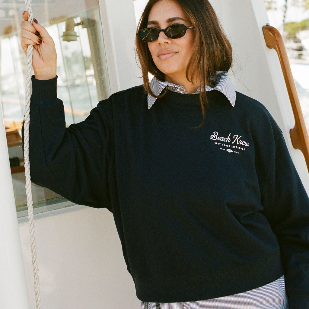 EAST COAST TERRY CREWNECK - JETTY