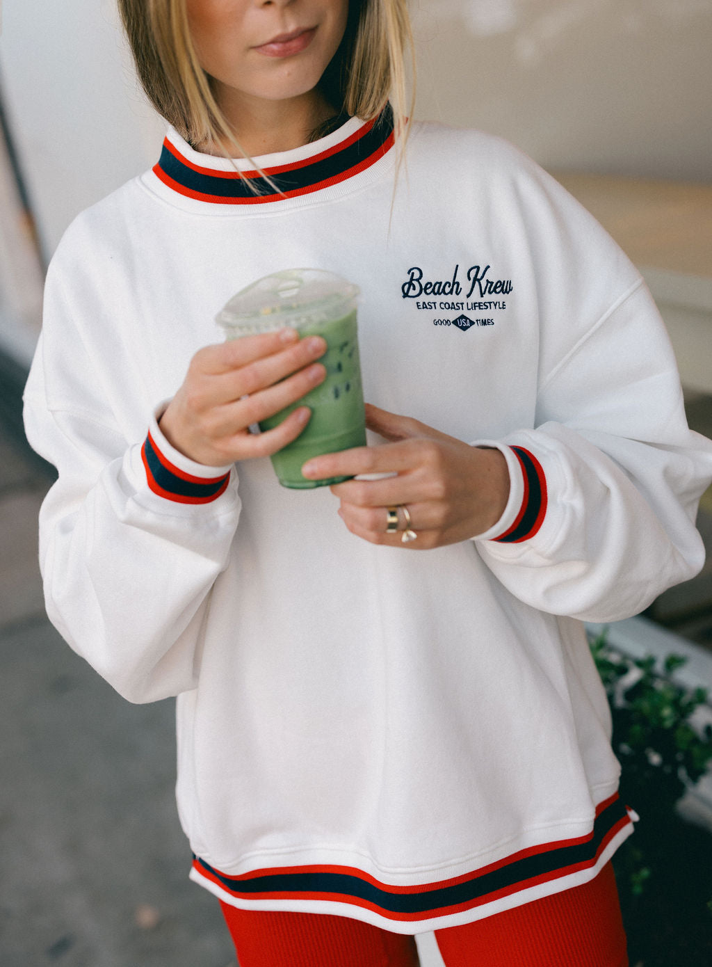 East Coast Heritage Sweatshirt - Salt