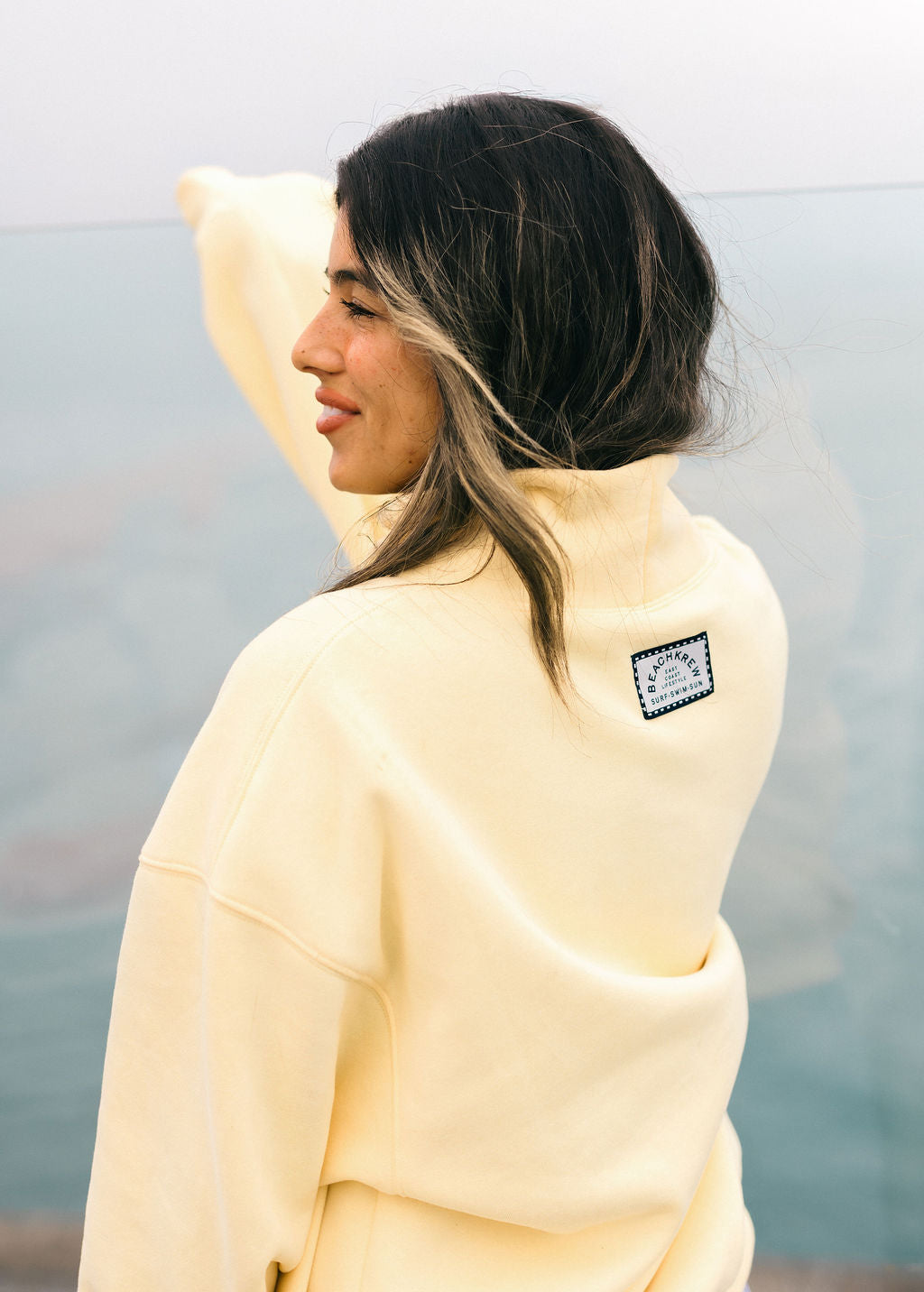 VARSITY HERITAGE MOCKNECK - BUTTER