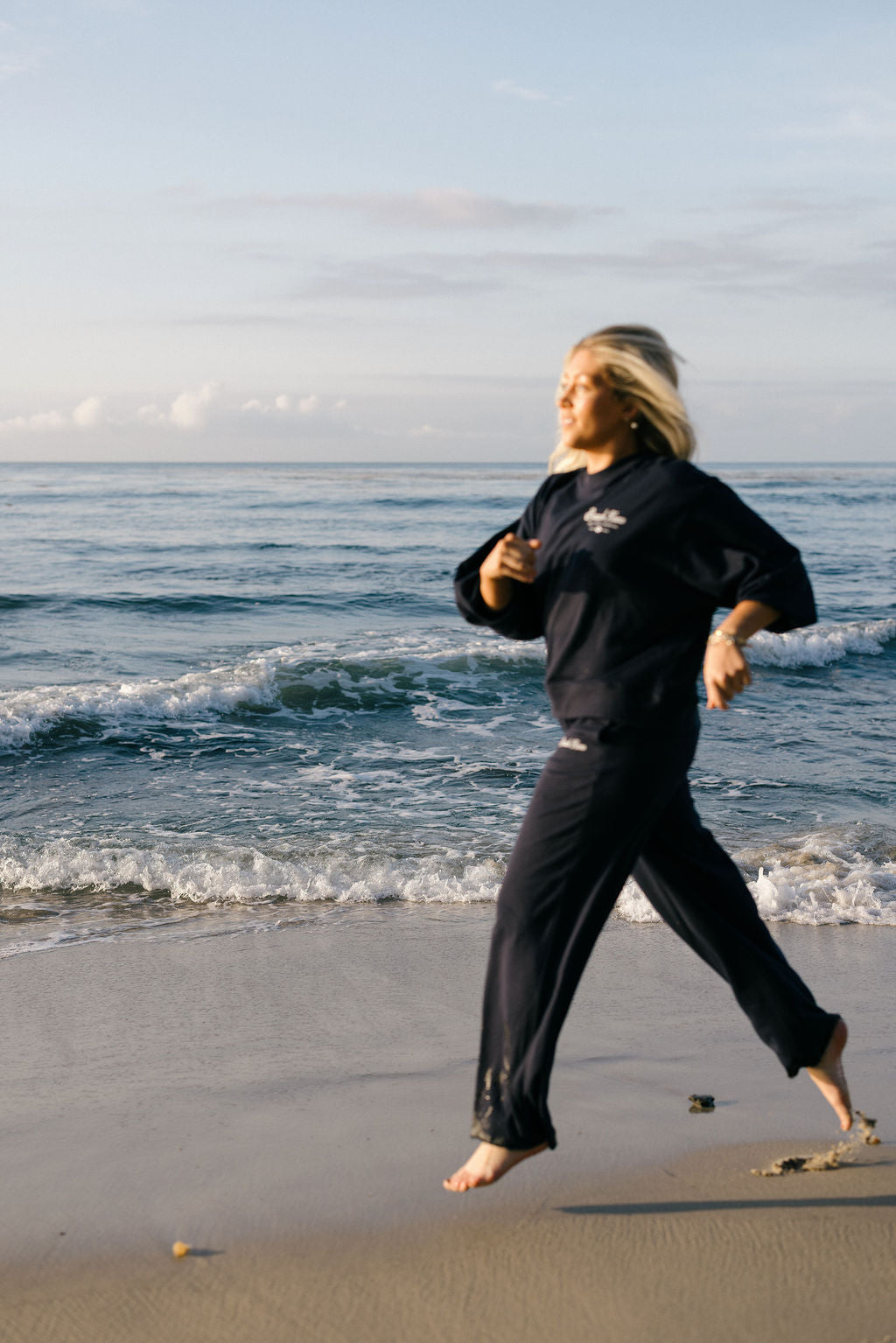 BeachKrew TERRY WIDE LEGS - JETTY