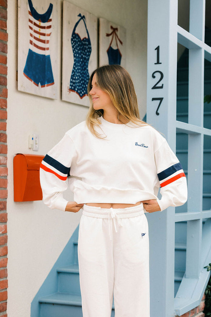 REGATTA TERRY CREWNECK - SALT