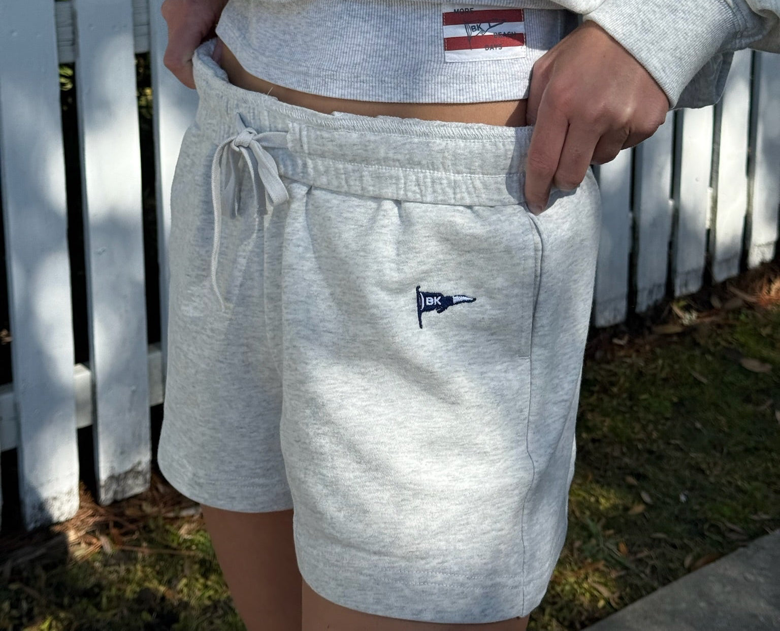 BURGEE TERRY SHORTS - DRIFT