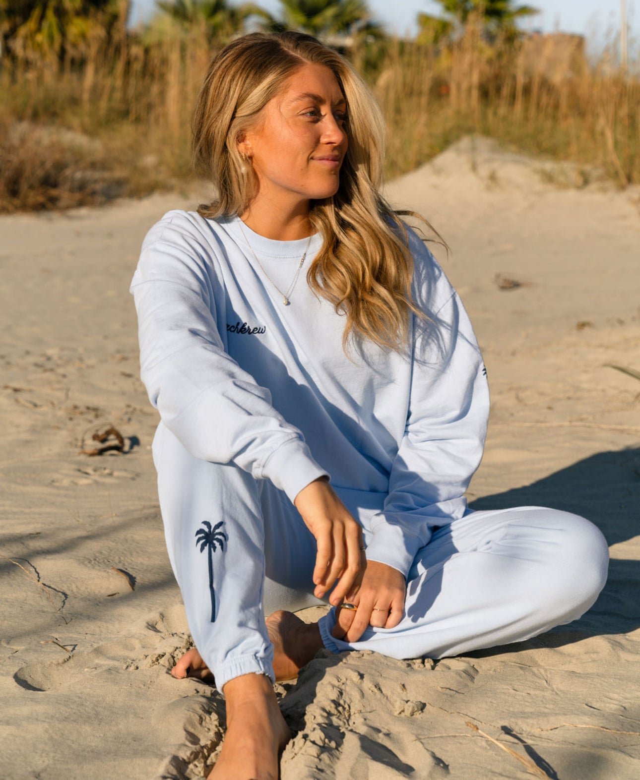 Blue sweatshirt and on sale sweatpants