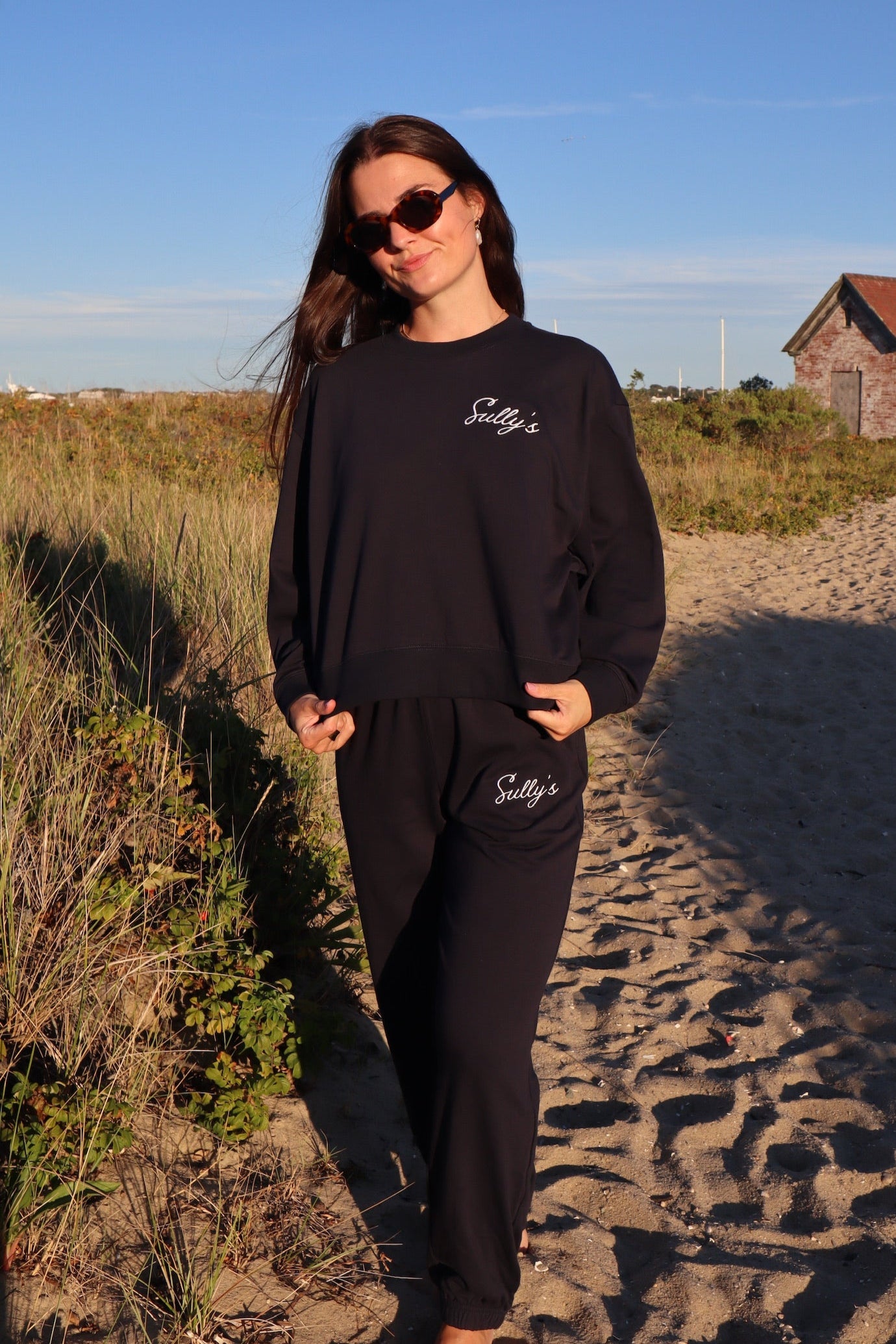 SULLY'S TERRY SWEATPANTS - JETTY