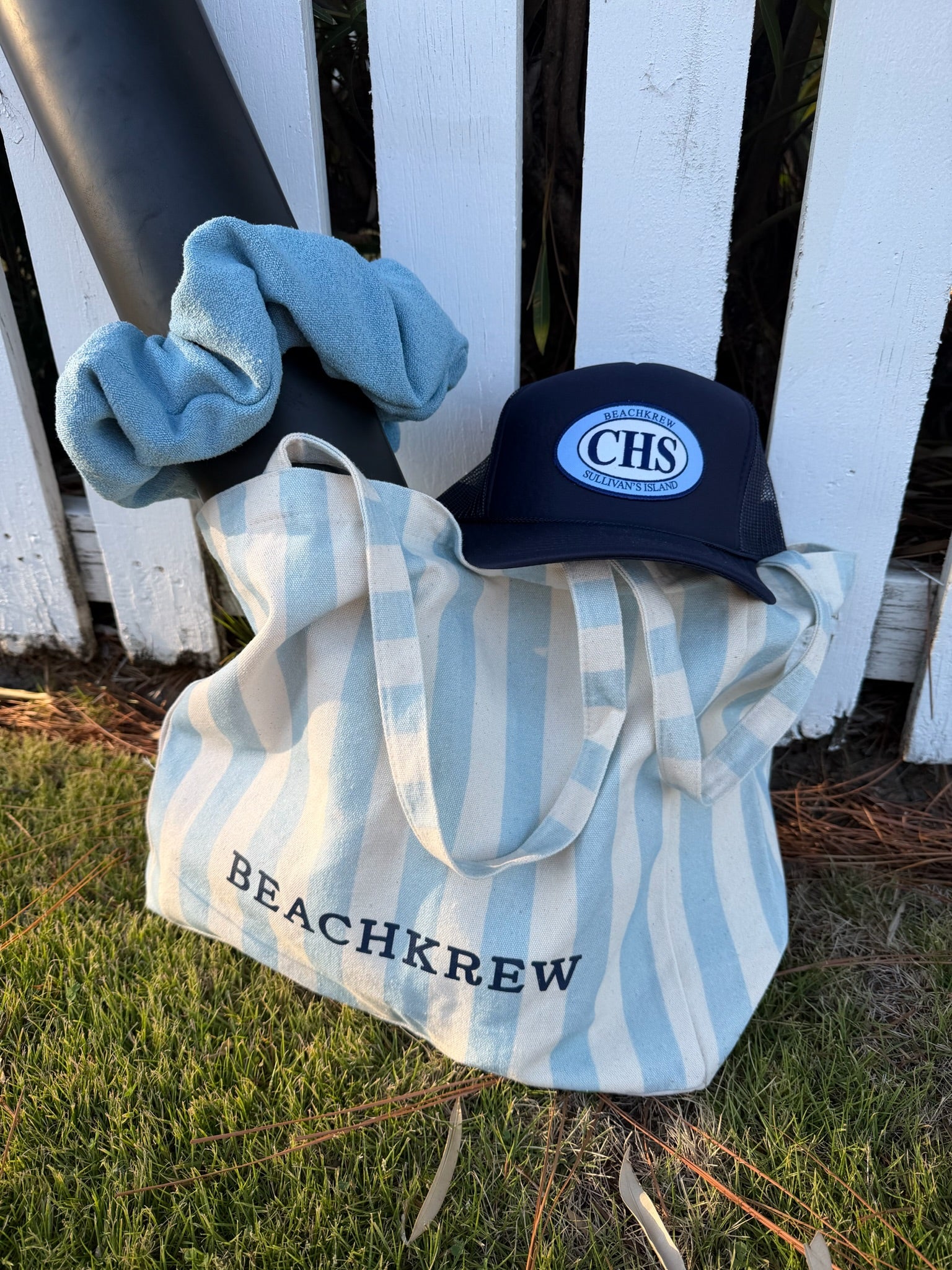 CHS PATCH TRUCKER HAT - NAVY