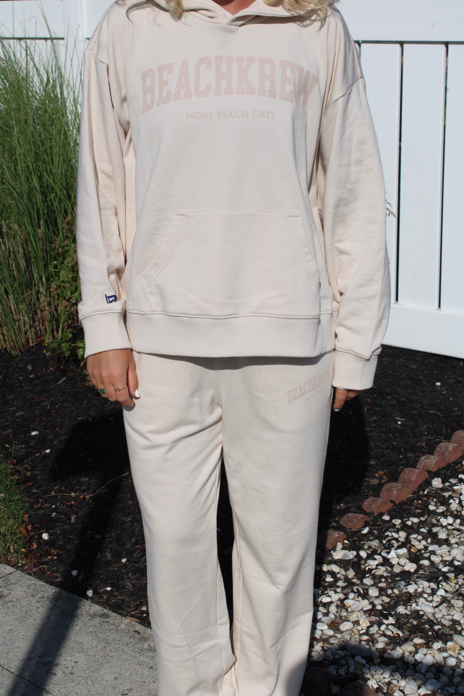 VARSITY TERRY SWEATPANTS - BLUFF