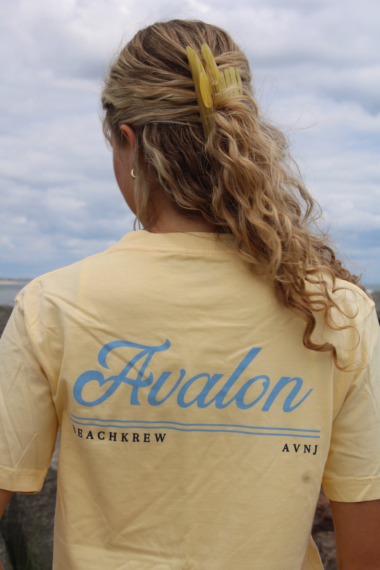 AVALON TEE - YELLOW