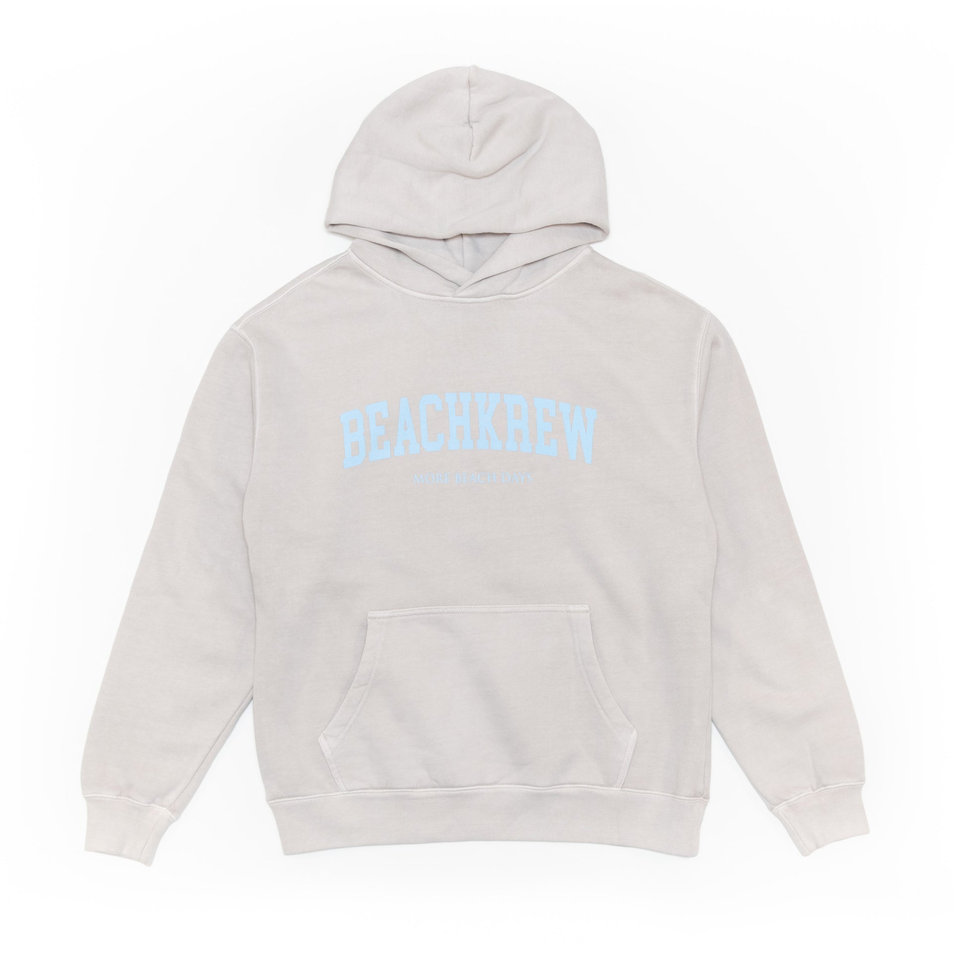 BEACHKREW VARSITY HOODIE - SAND