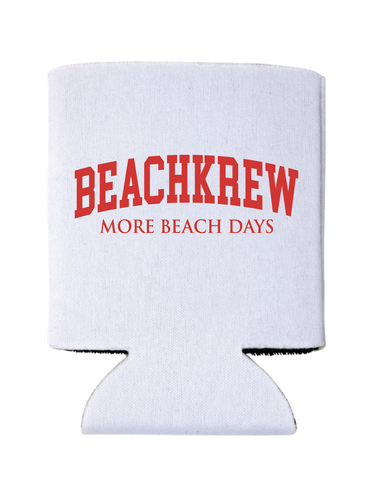 BEACHKREW VARSITY KOOZIE - WHITE
