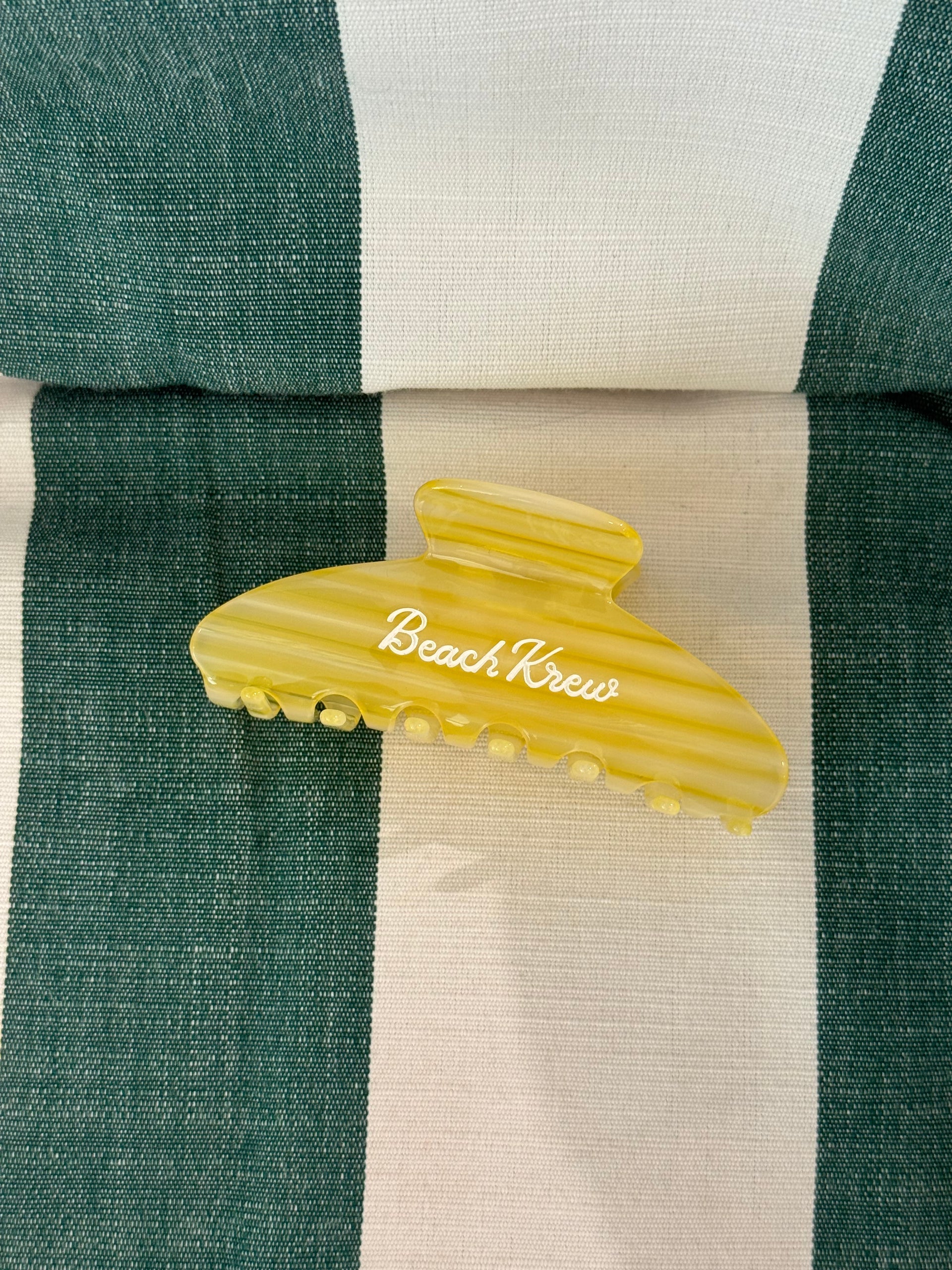 BEACHKREW CLAW CLIP - YELLOW