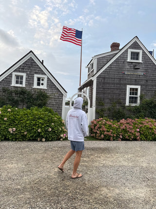 NANTUCKET HOODIE - LIGHT GREY