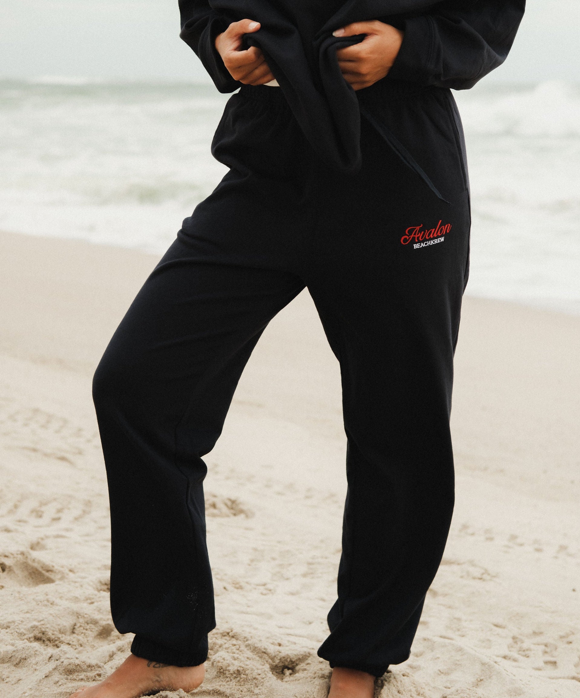 AVALON TERRY SWEATPANTS - JETTY