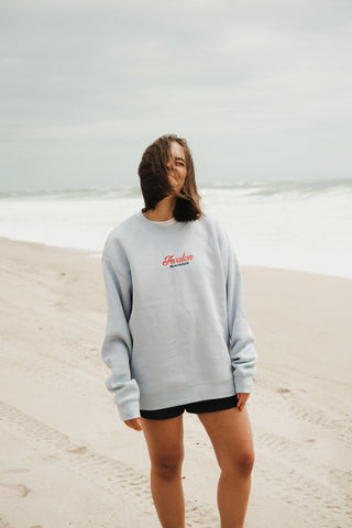 AVALON CREWNECK - ICE BLUE