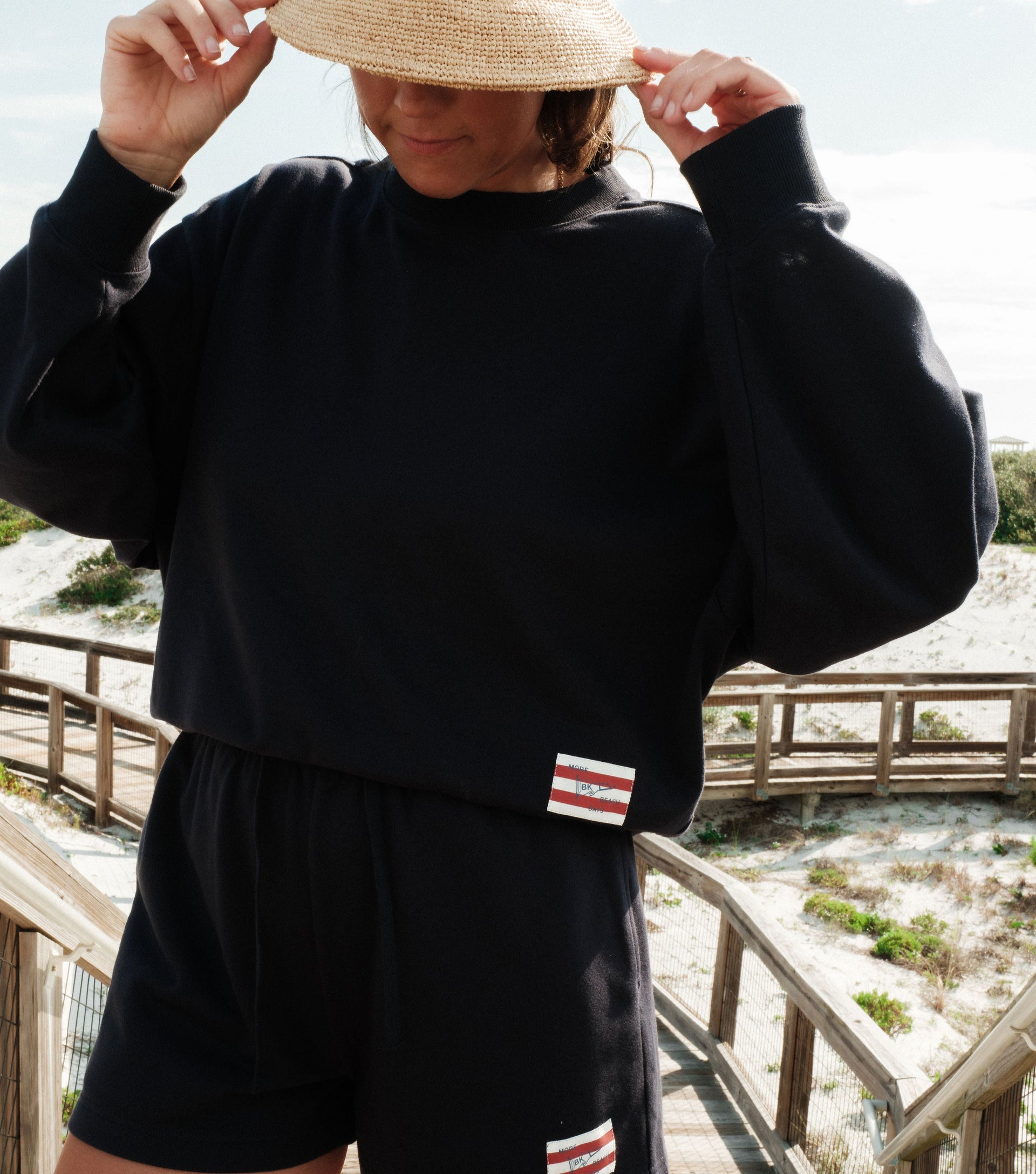 SHORELINE TERRY CREWNECK - JETTY