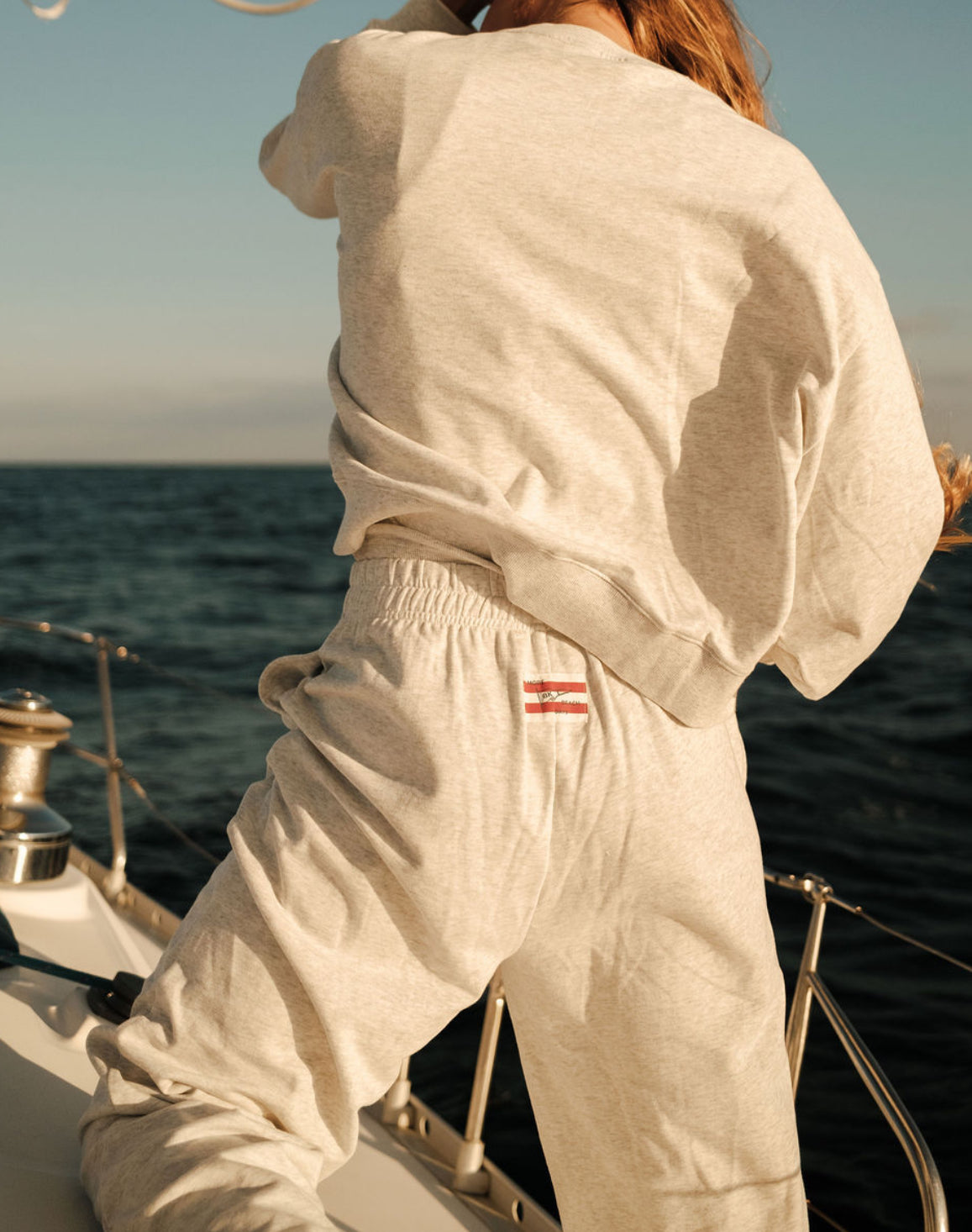 SHORELINE TERRY WIDE LEGS - DRIFT