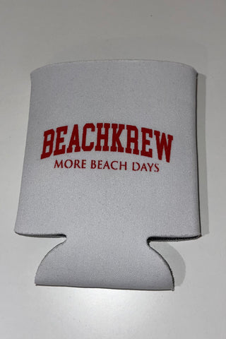 BEACHKREW VARSITY KOOZIE - WHITE