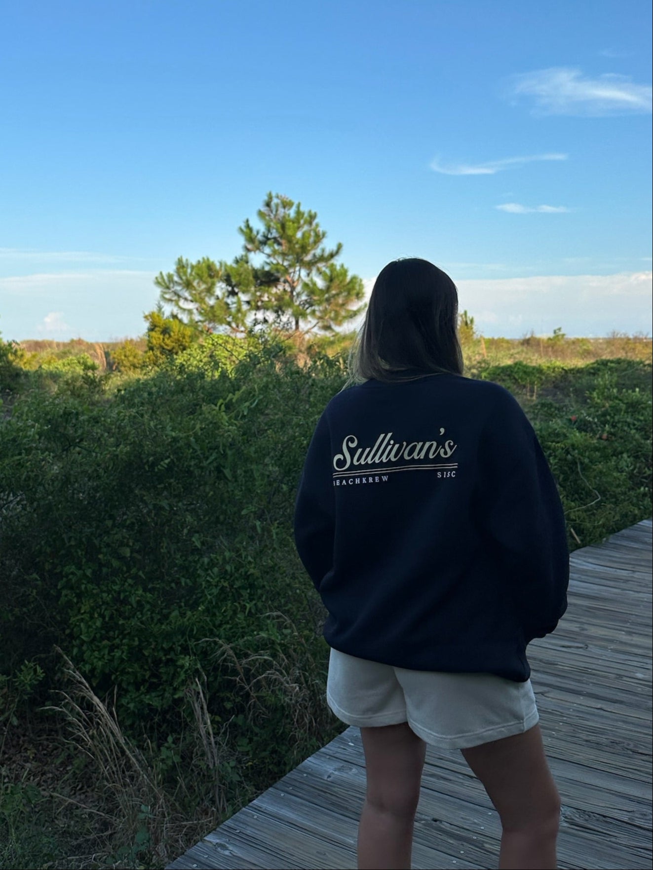 SULLIVAN'S CREWNECK - MIDNIGHT TIDE