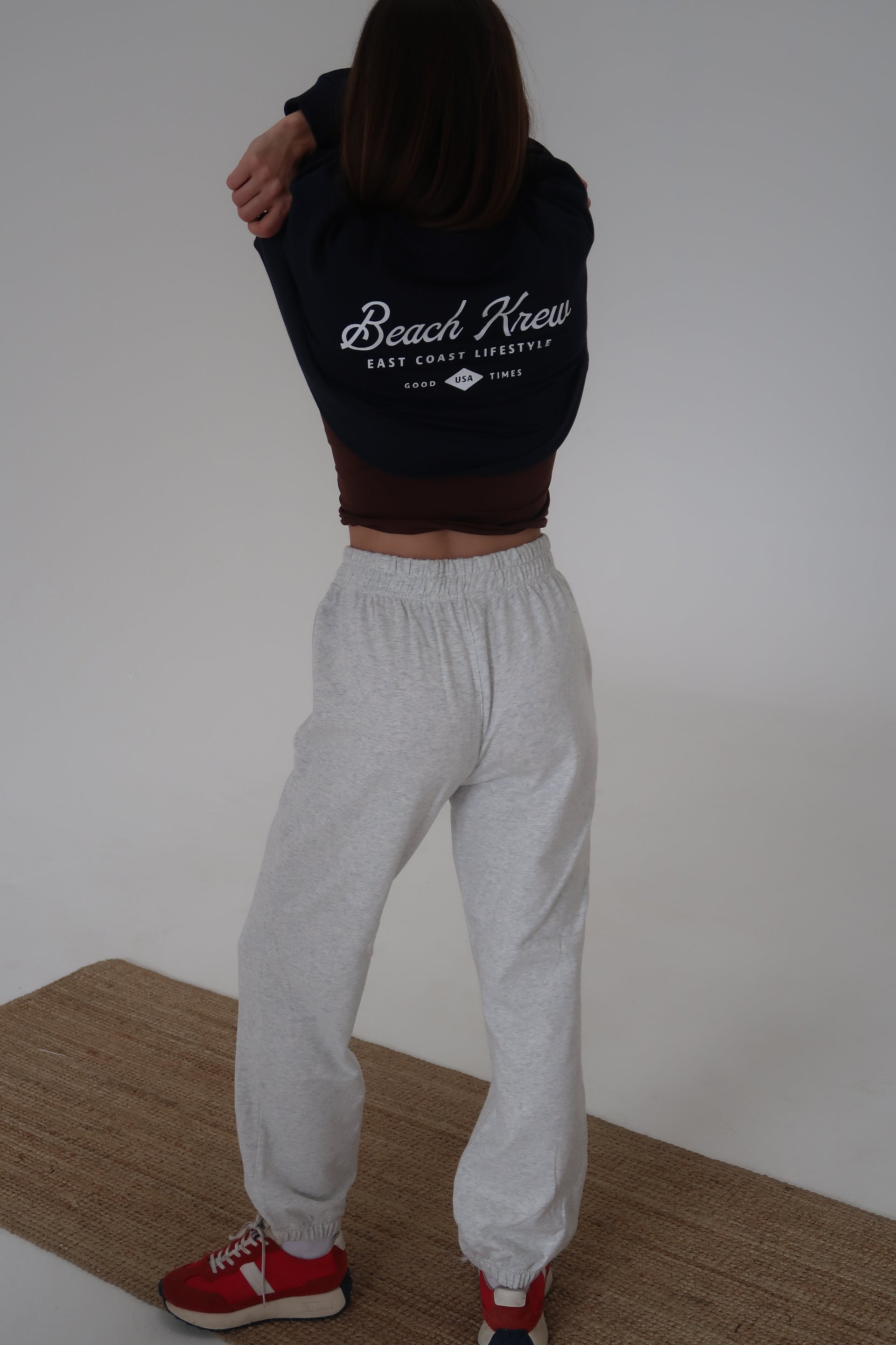 BURGEE TERRY SWEATPANTS - DRIFT