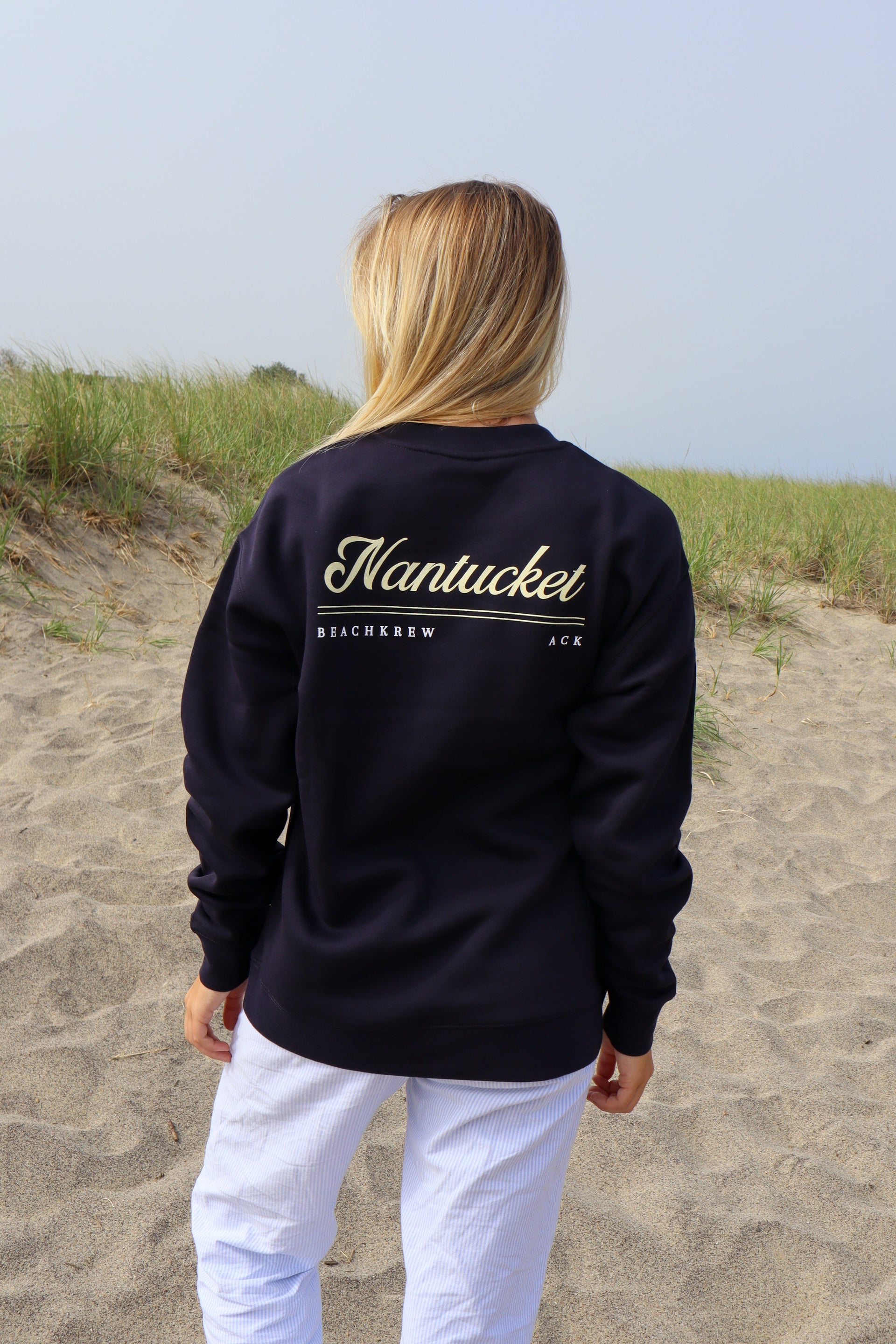 NANTUCKET CREWNECK - MIDNIGHT TIDE