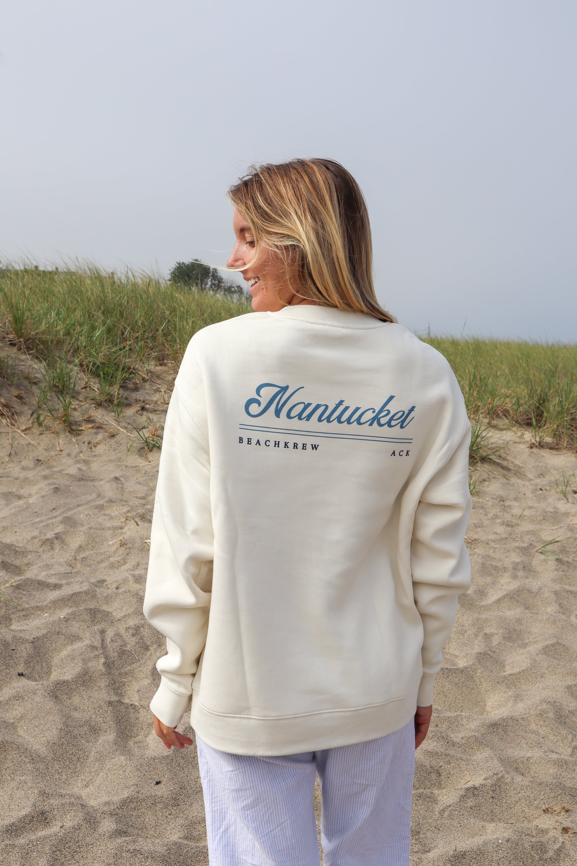 NANTUCKET CREWNECK - COASTLINE